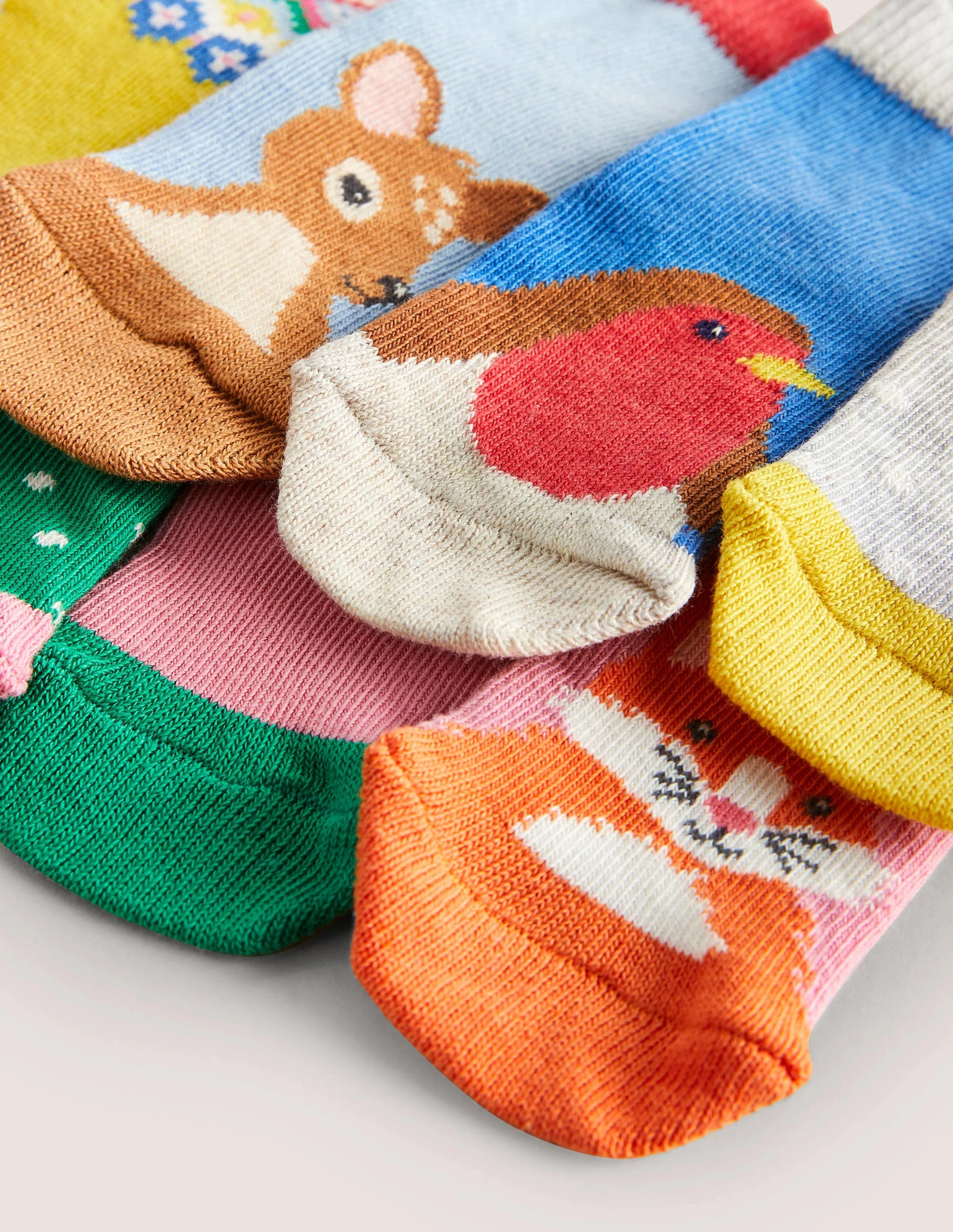 Sock Box 7 Pack-Woodland Fair isle - Image 2