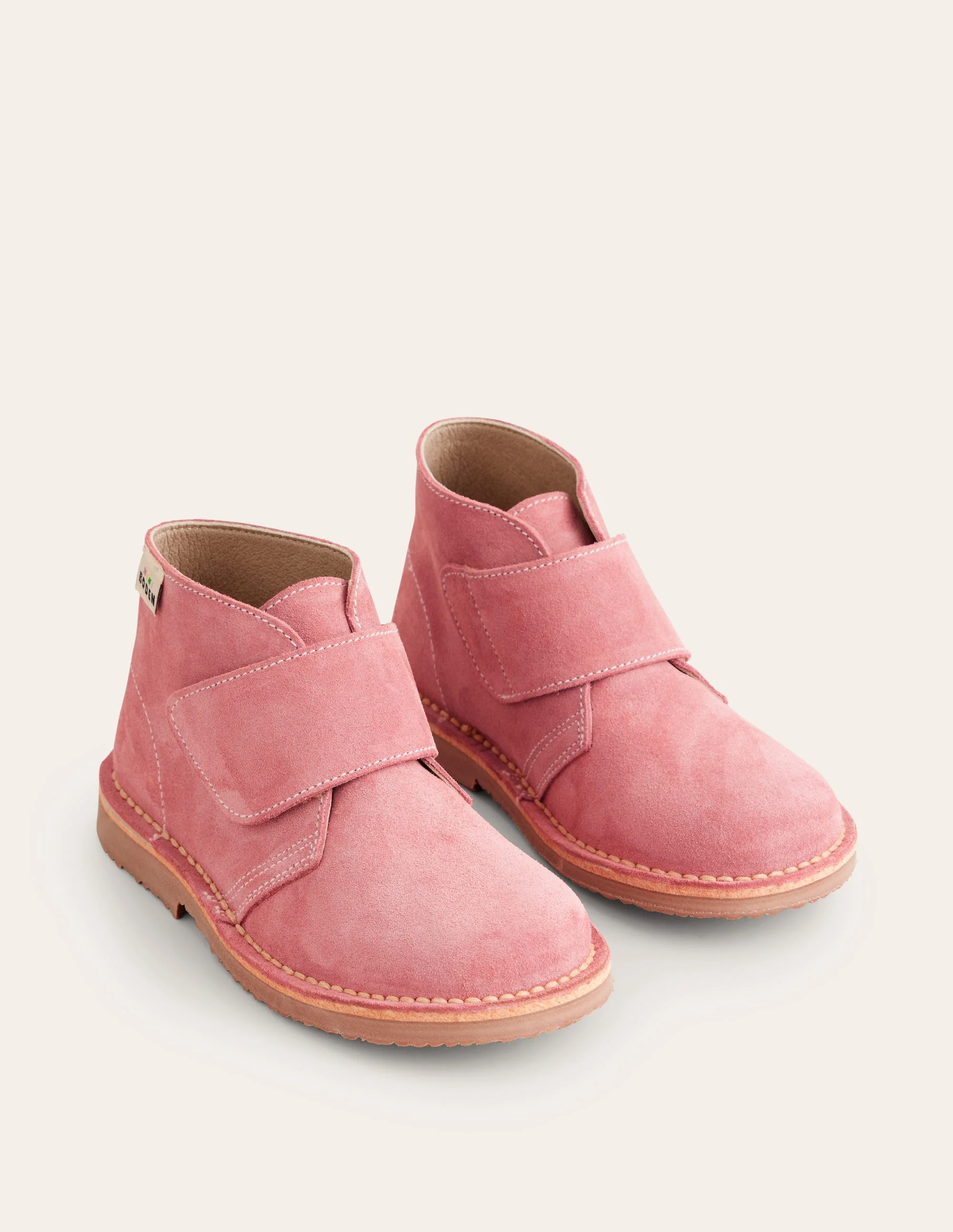 Suede Desert Boot-Pink - Image 2