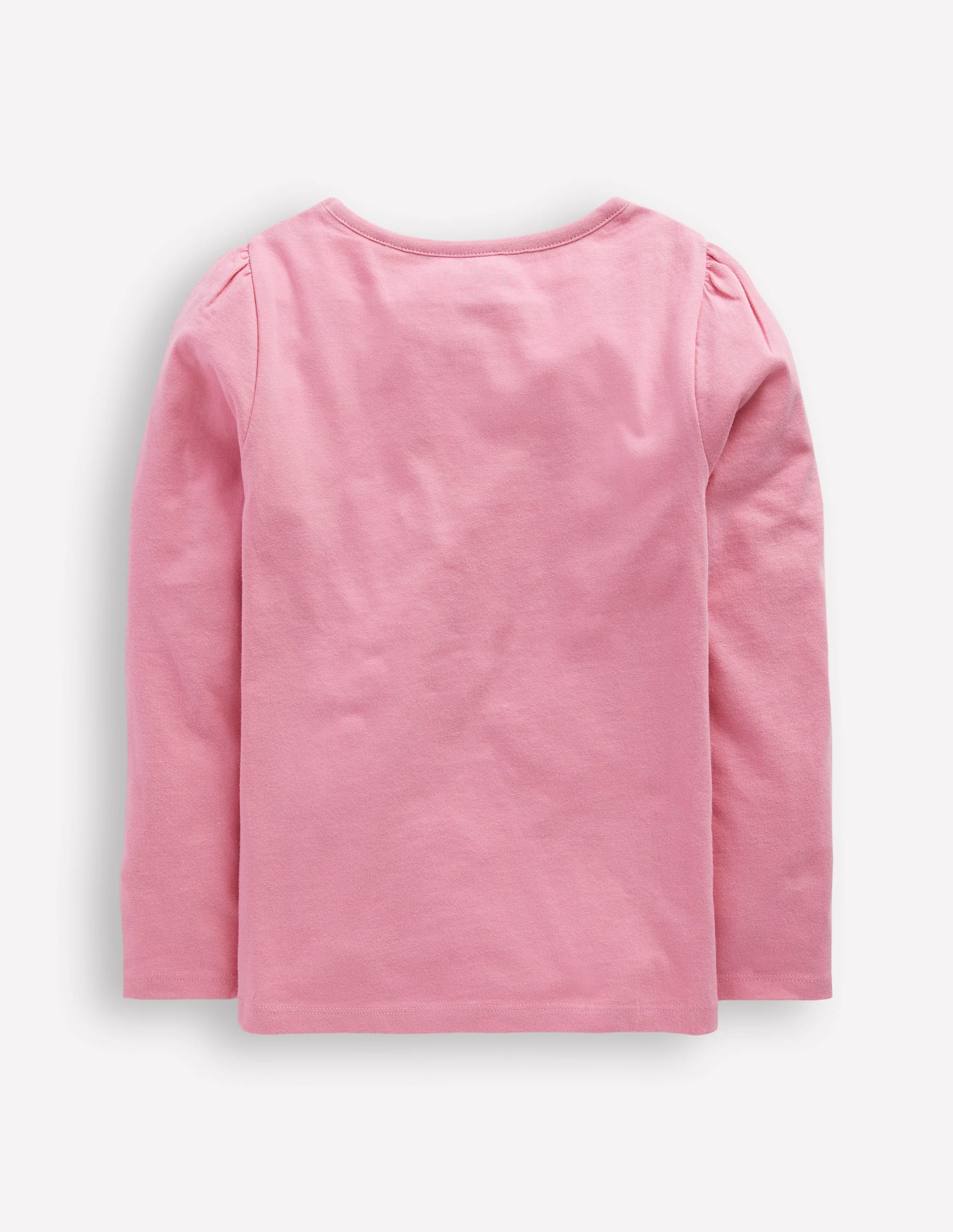 Superstitch Puff Sleeve Top-Bubblegum Pink Bunnies - Image 2
