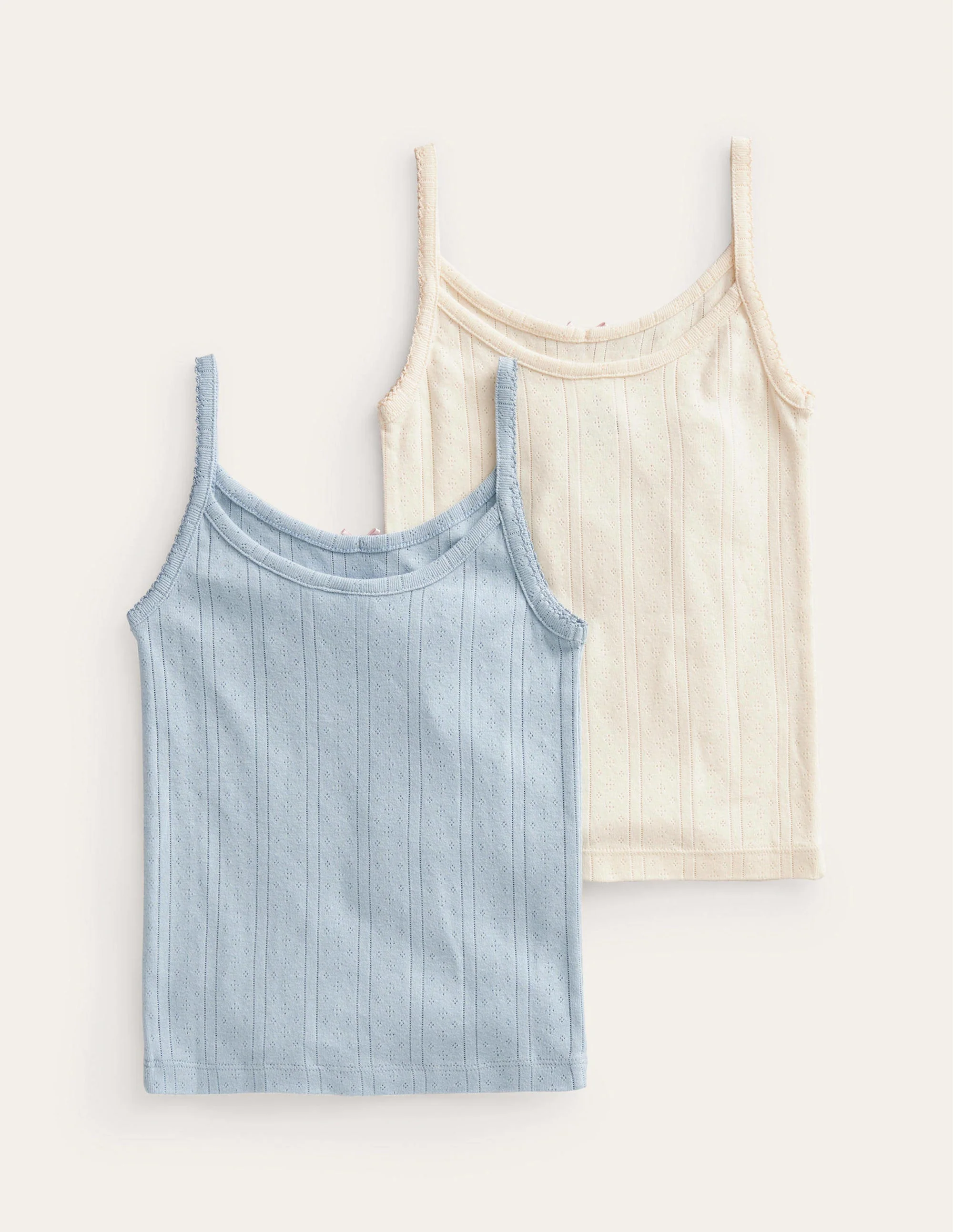 Tank Top 2 Pack-Multi Pointelle - Image 2