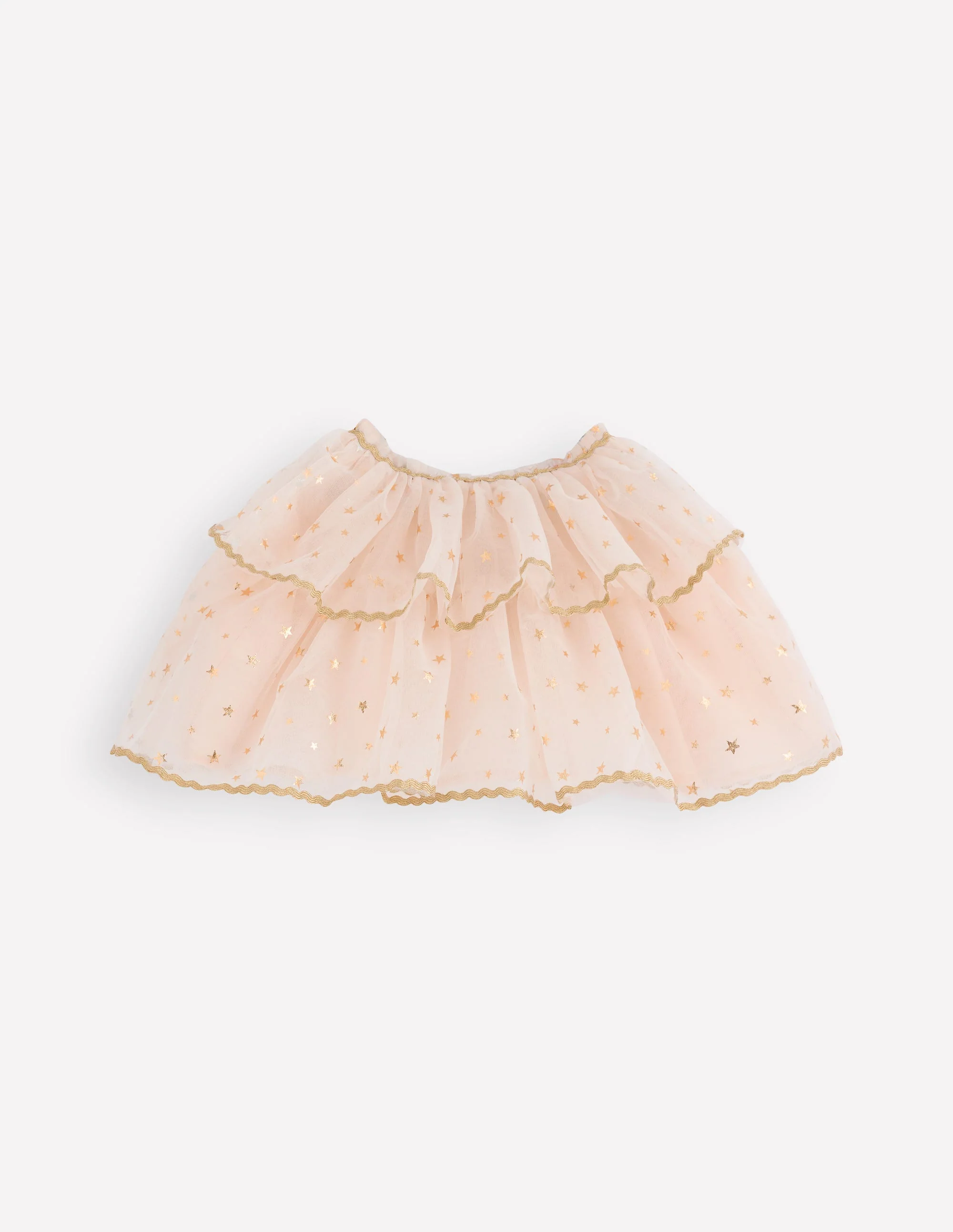 Tulle Cape-Soft Ivory/ Gold Confetti - Image 3