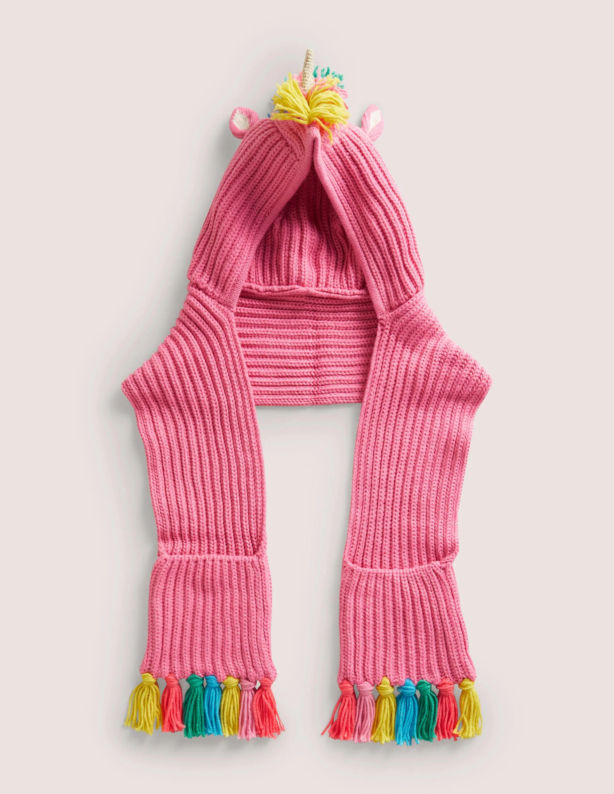 Unicorn Scarf-Pink Rainbow
