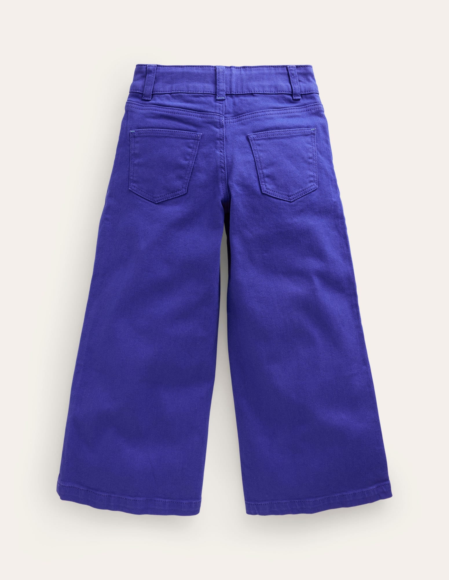 Wide Leg Pants-Egyptian Blue - Image 2