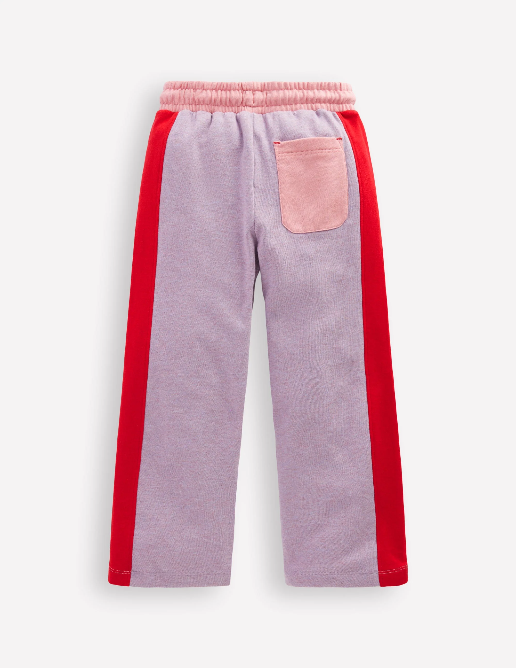 Wide Leg Sweatpants-Colourblock - Image 2