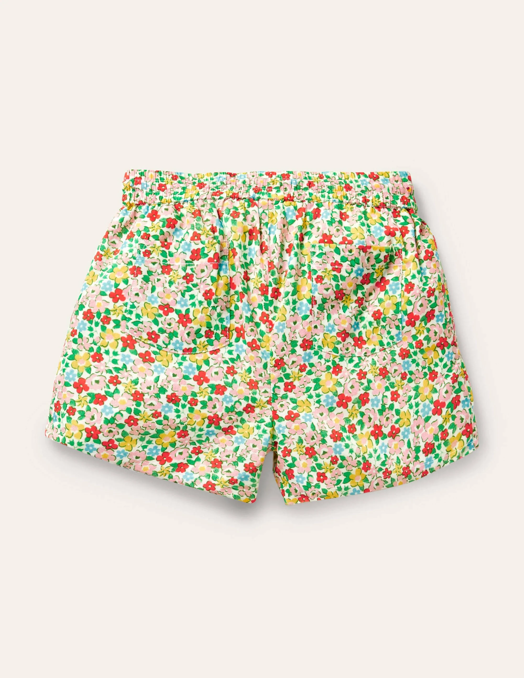 Woven Shorts-Multi Spring Floral - Image 2