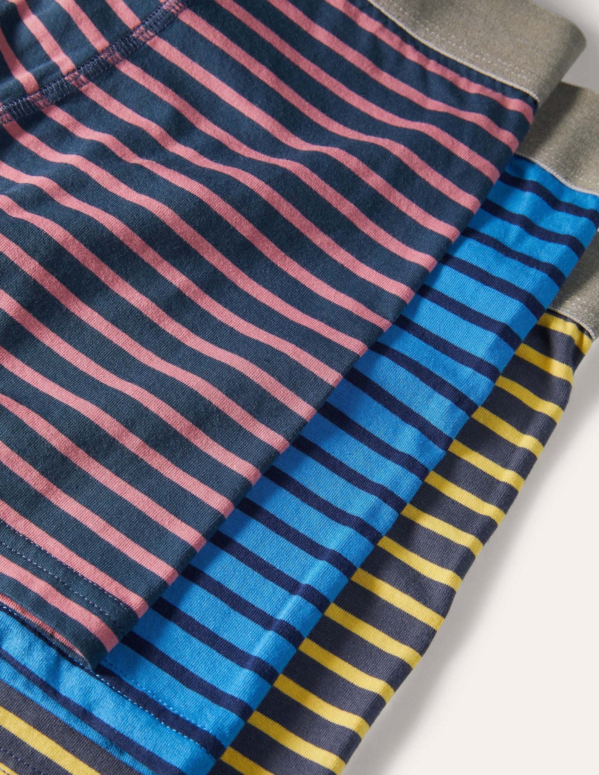 3 Pack Jersey Boxers-Mixed Stripe Pack