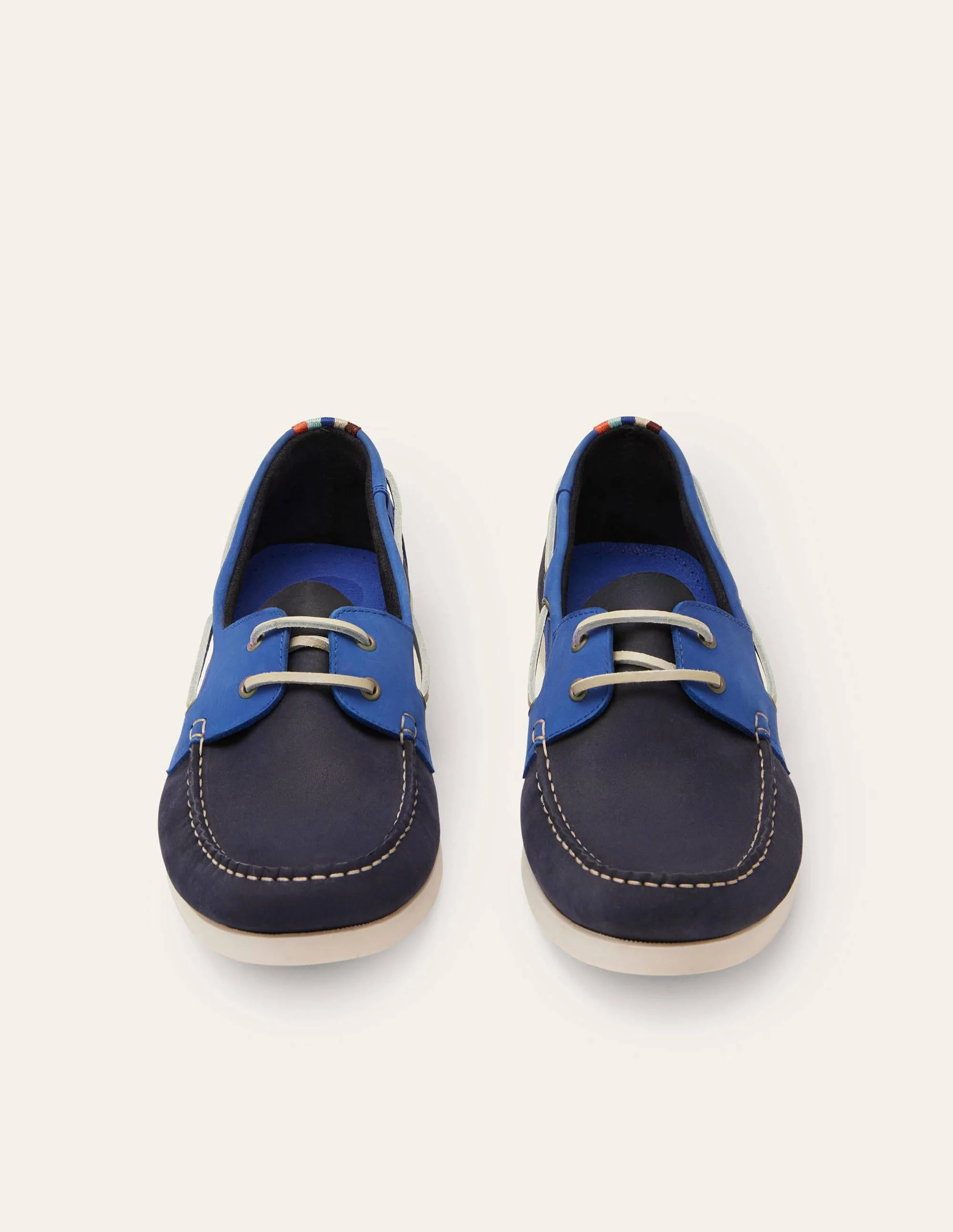 Boat Shoes-Blues Colourblock - Image 6
