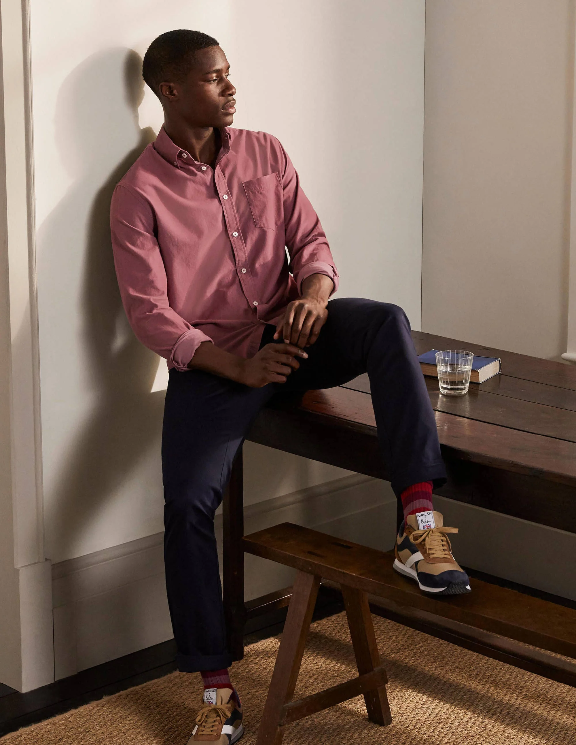 Cord Shirt-Dusky Mauve - Image 2