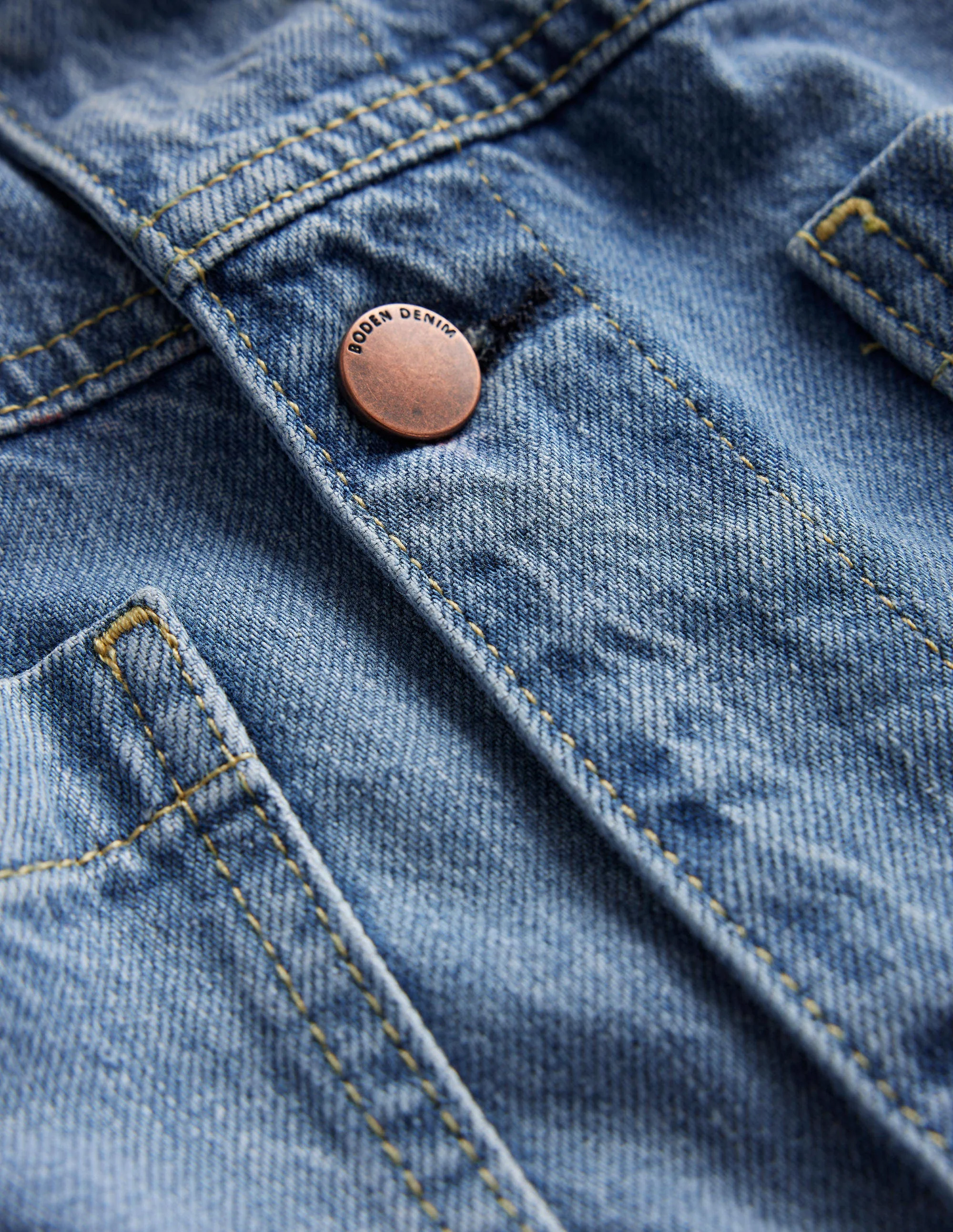 Denim Trucker-Mid Wash - Image 6