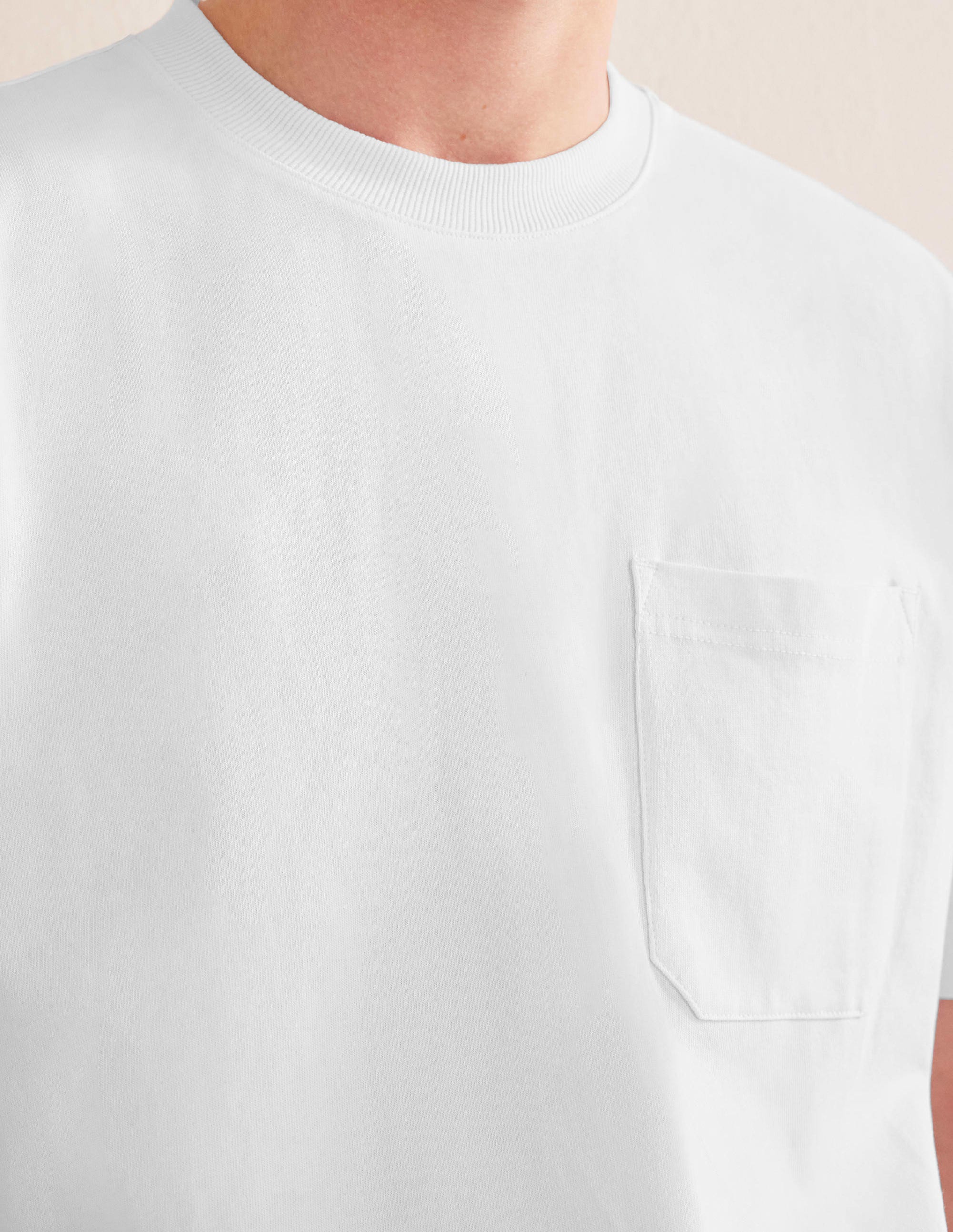 Relaxed Short Sleeve T-shirt-White - Image 2