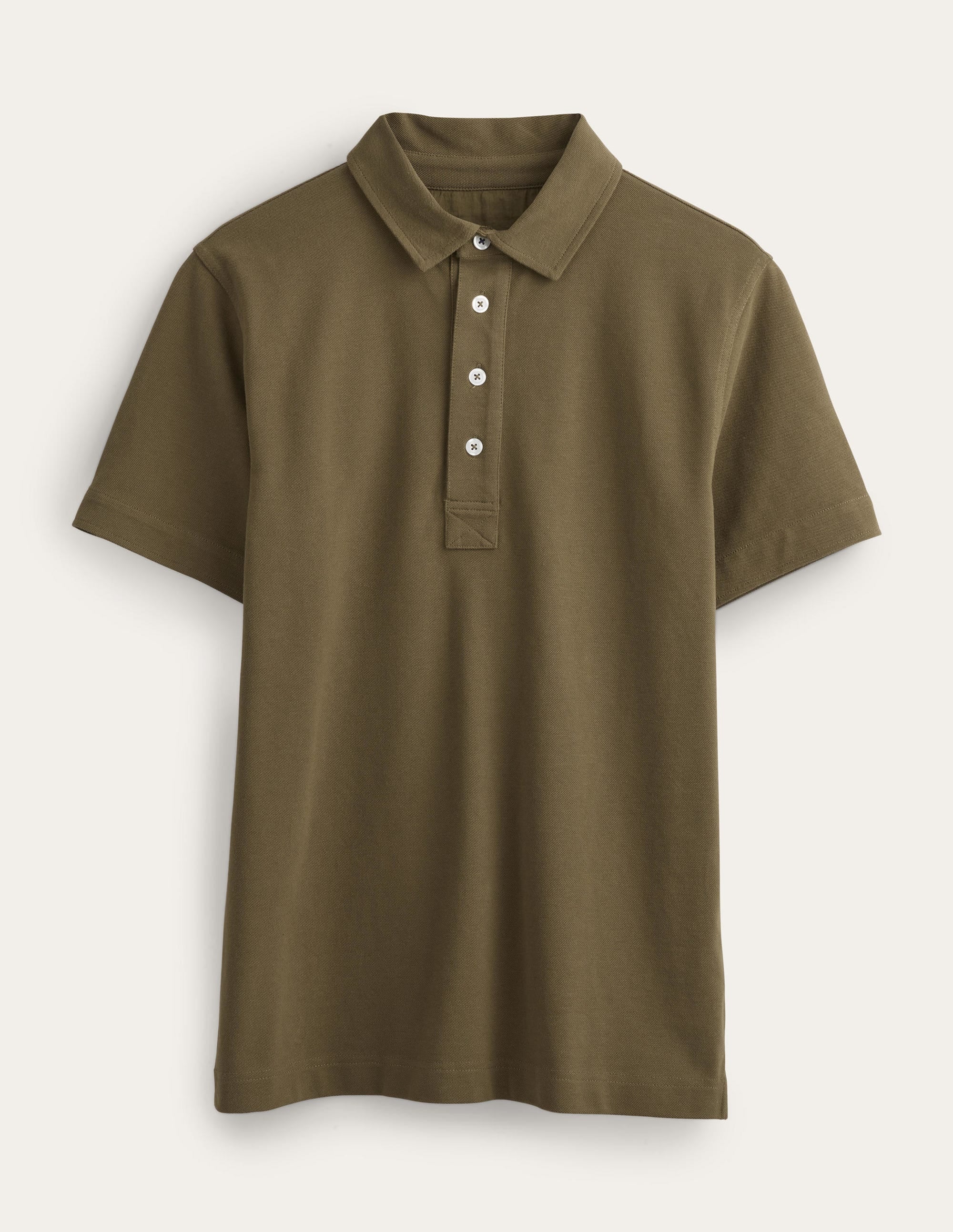 Slim Fit Piqué Polo-Beech - Image 5