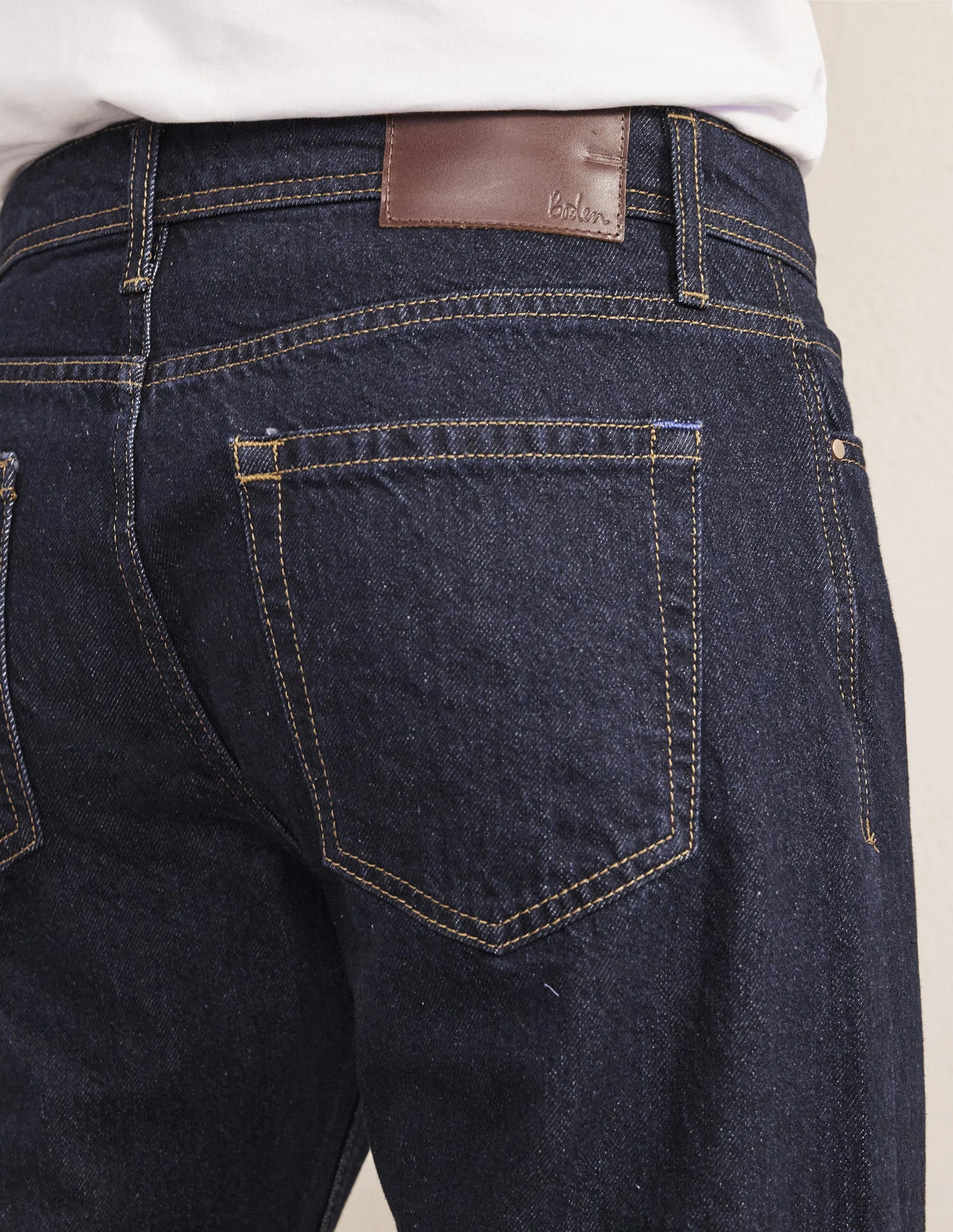 Straight Fit Jean-Dark Rinse - Image 2