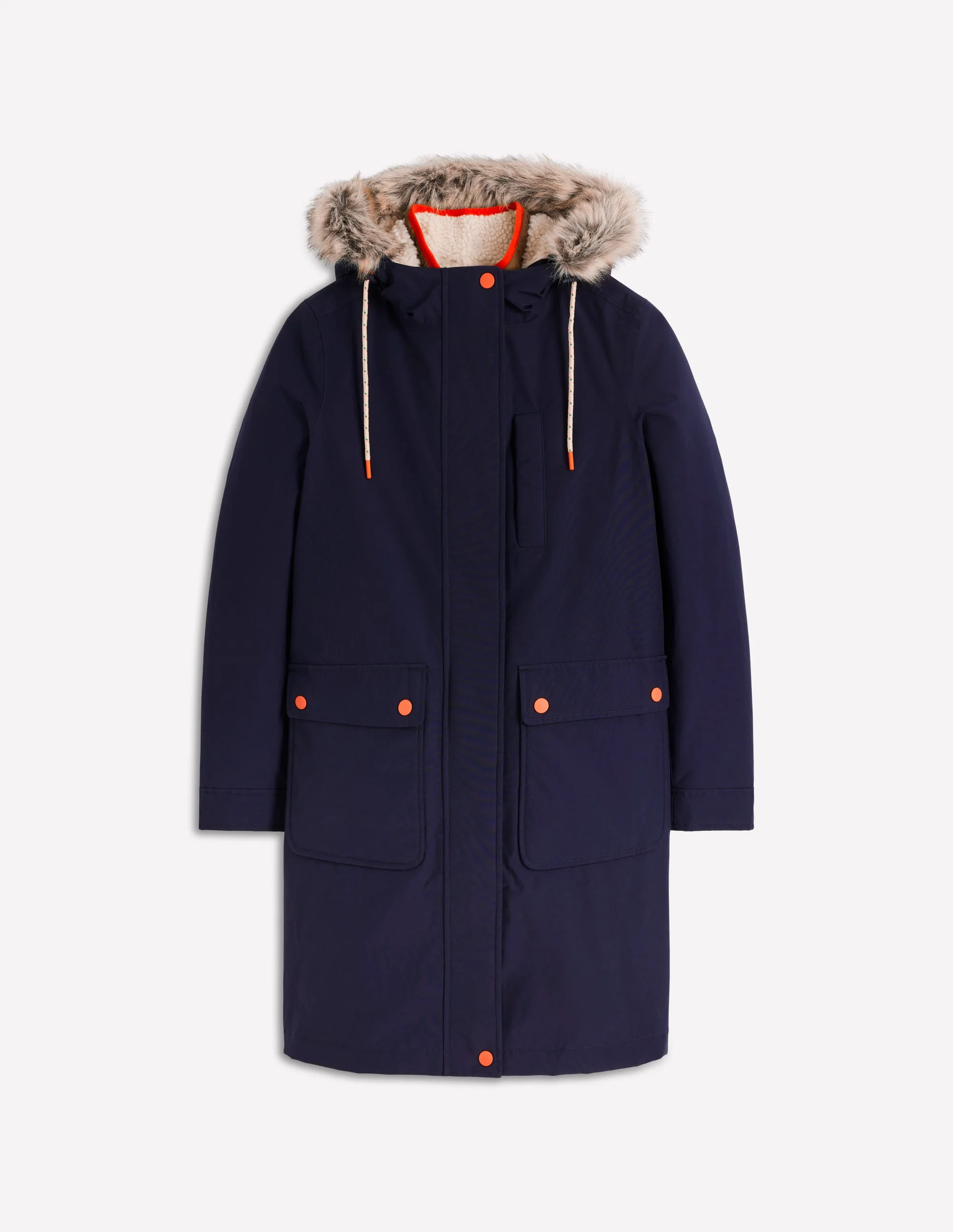 4-In-1 Hooded Parka-Navy - Image 7
