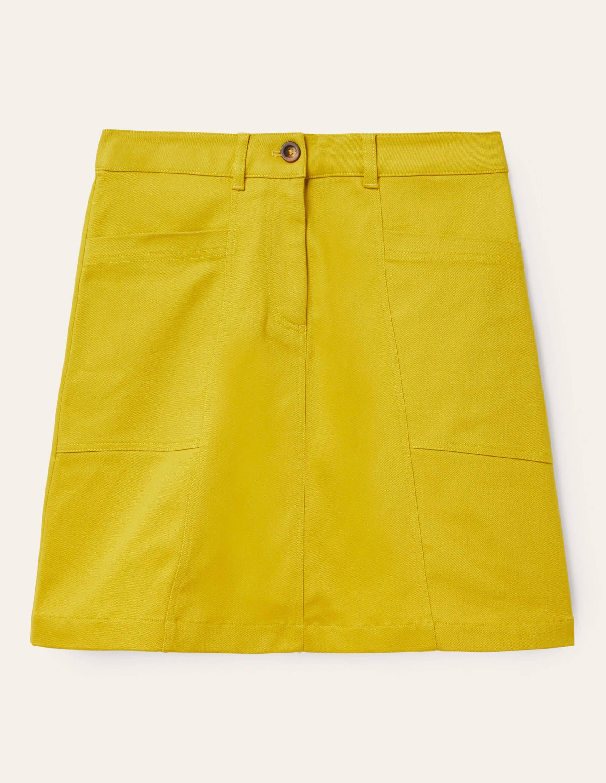 Abingdon Mini Skirt-Chartreuse - Image 5