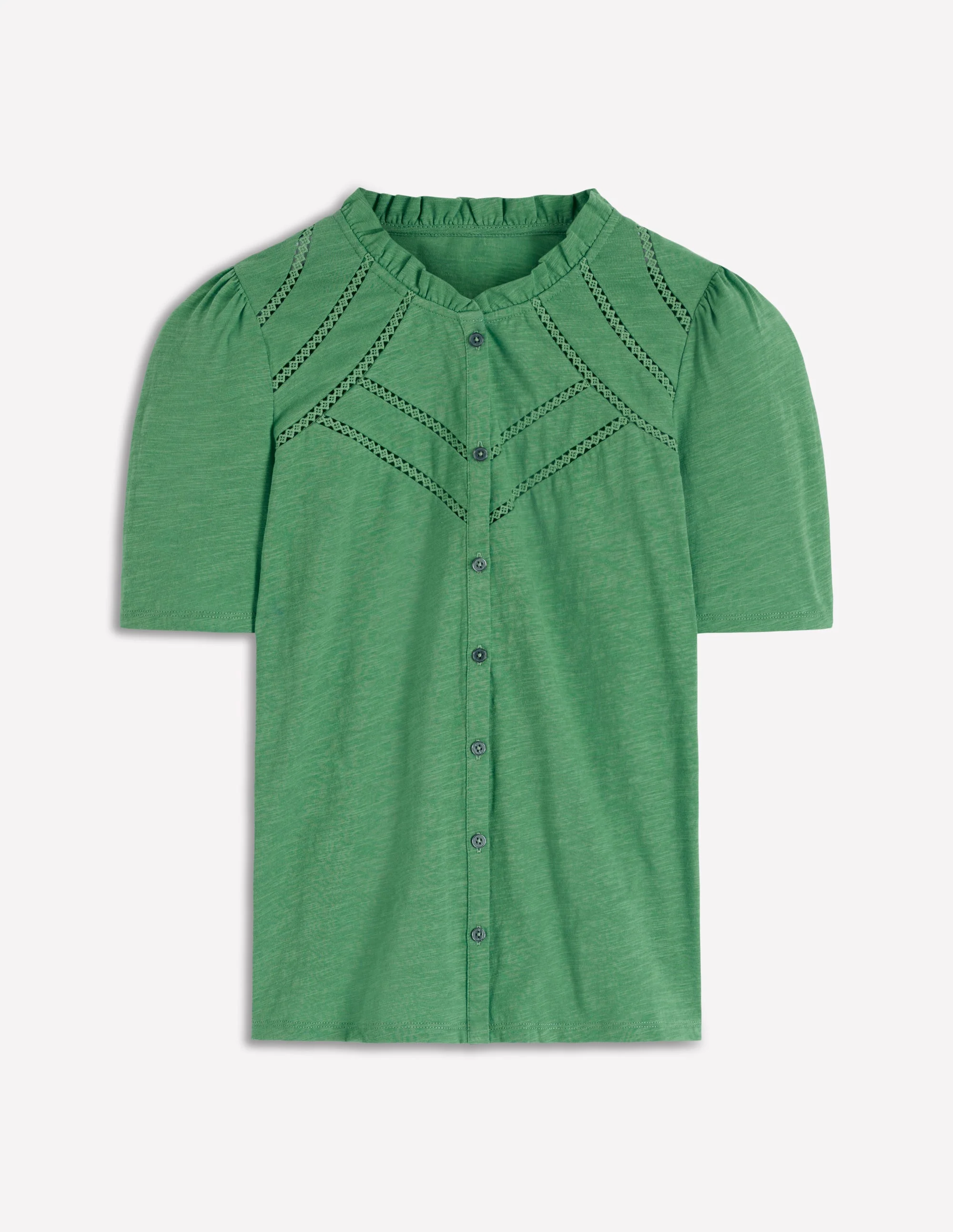 Bea Short Sleeve Shirt-Comfrey - Image 6