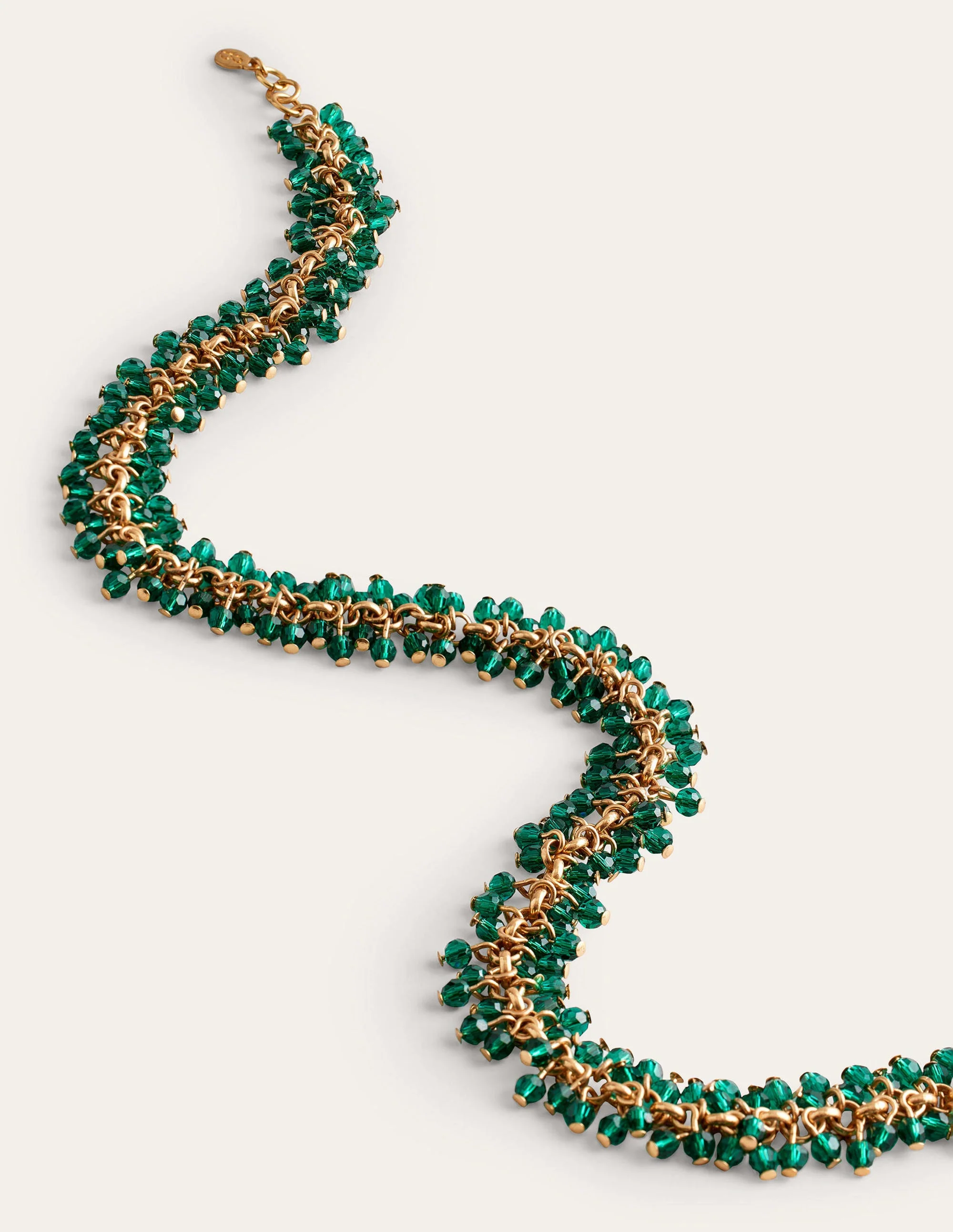 Beaded Necklace-Green - Image 3