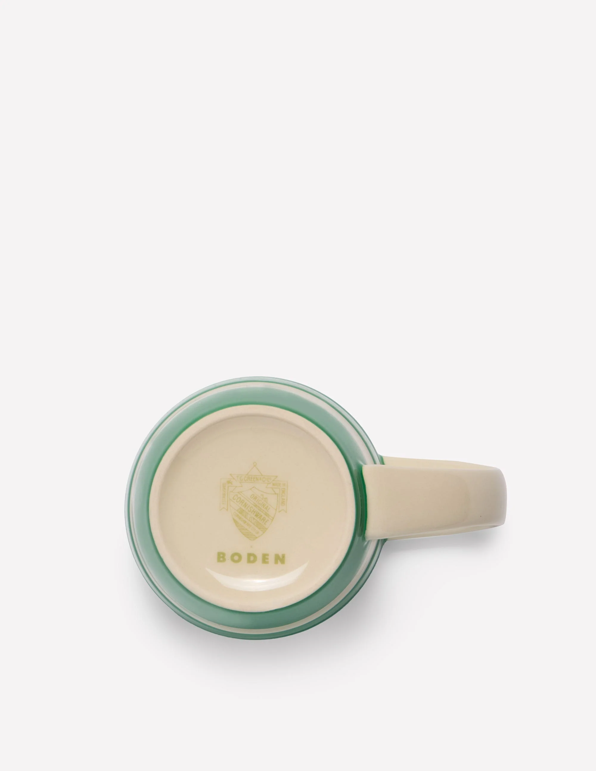 Boden x Cornishware Mug-Green - Image 3