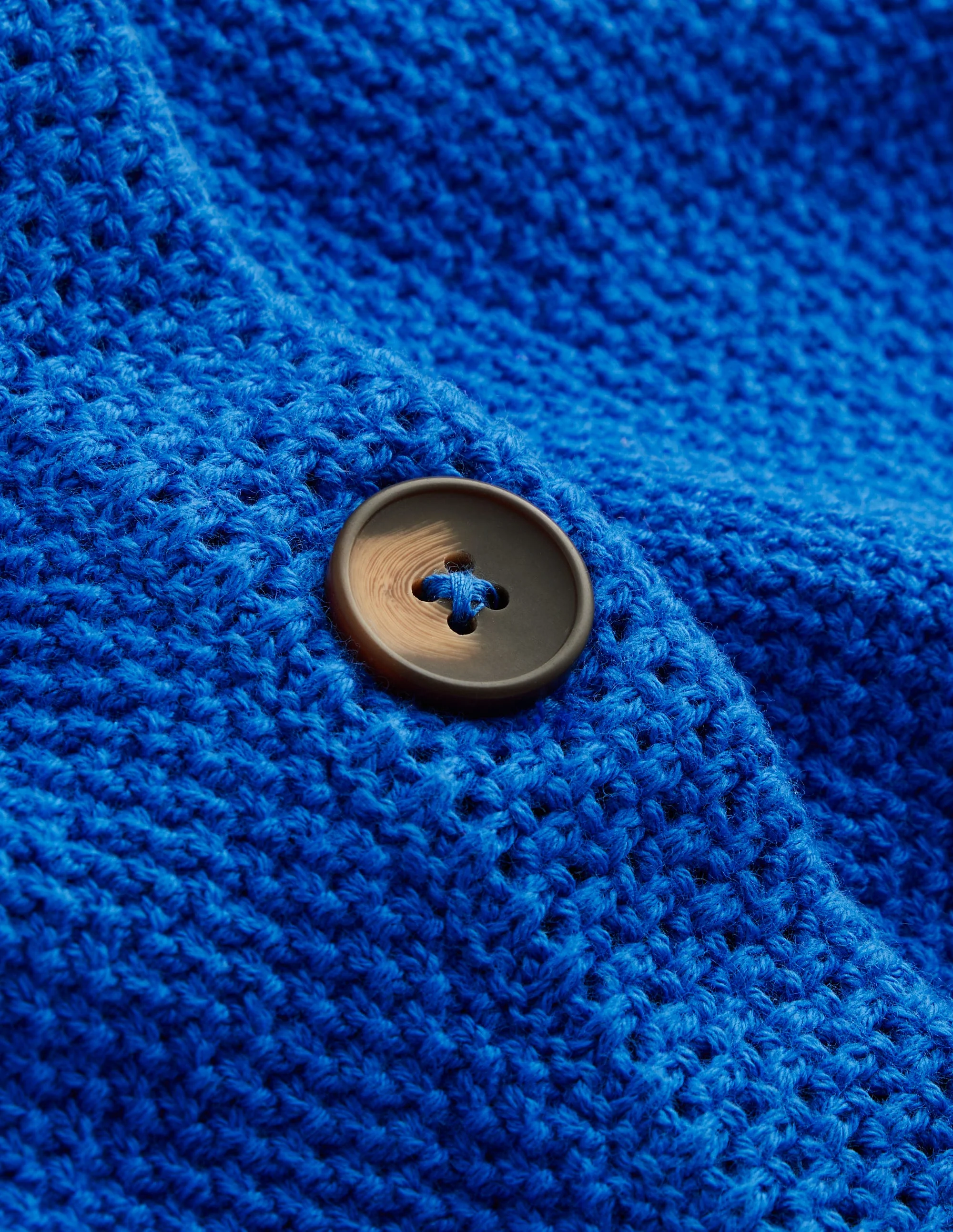 Callie Crochet Trim Cardigan-Gallery Blue - Image 8