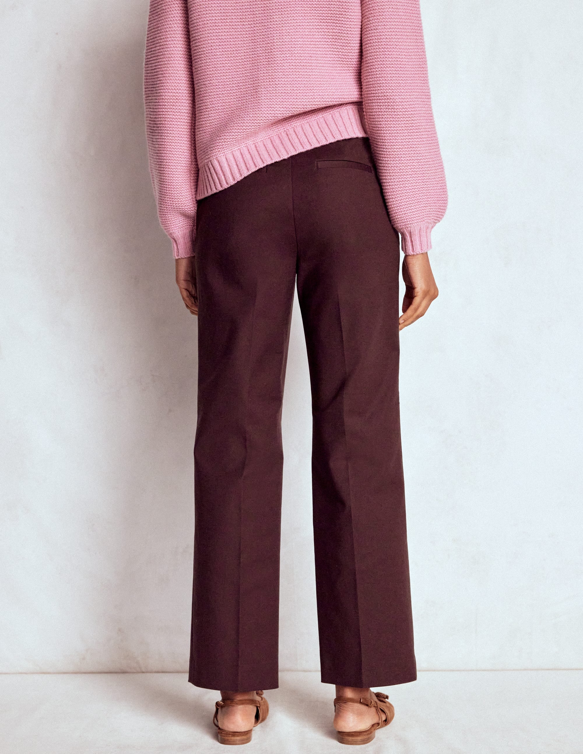 Canonbury 7/8 Pants-Deep Aubergine - Image 3