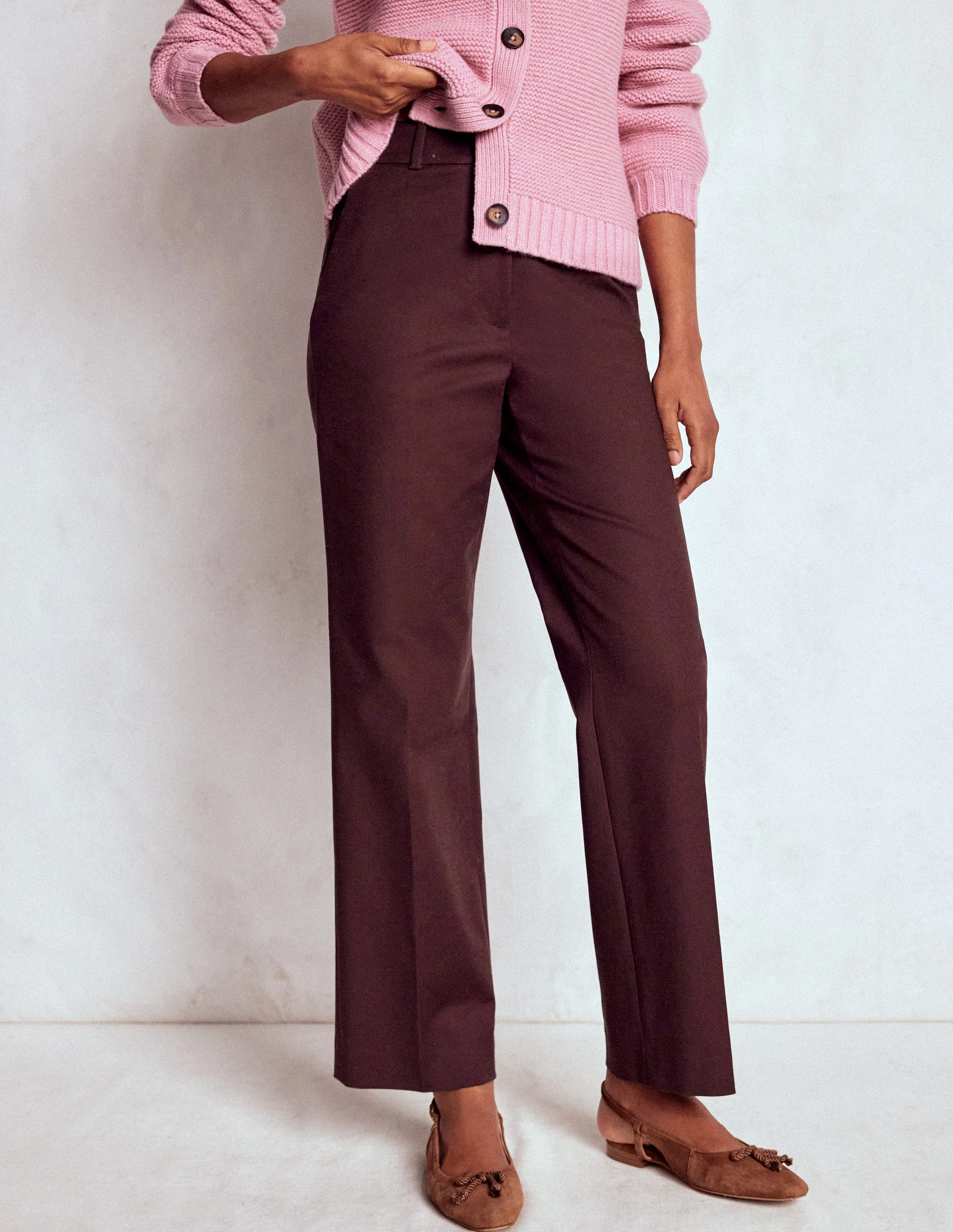 Canonbury 7/8 Pants-Deep Aubergine - Image 4