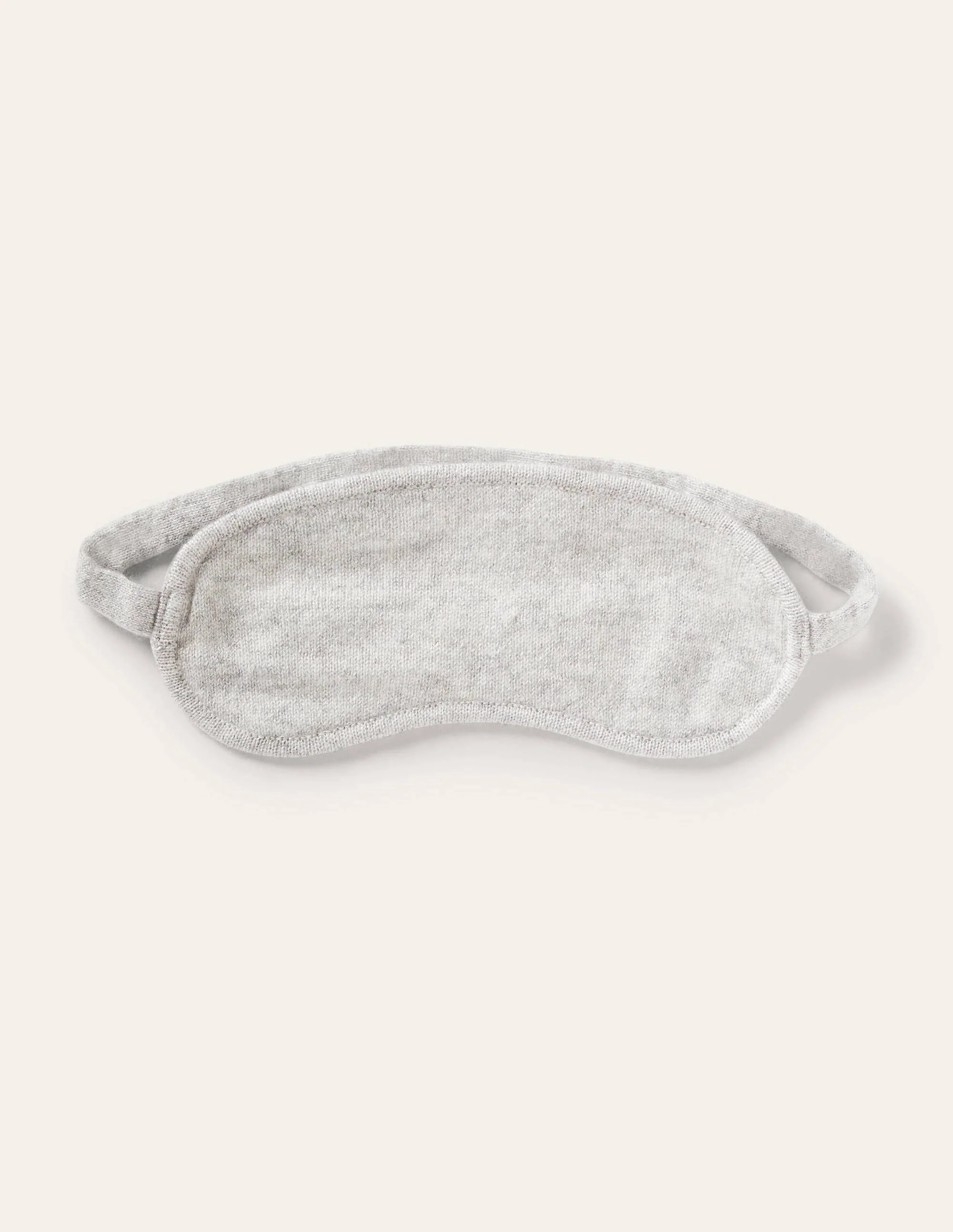 Cashmere Eye Mask-Grey Marl/Fresh Water