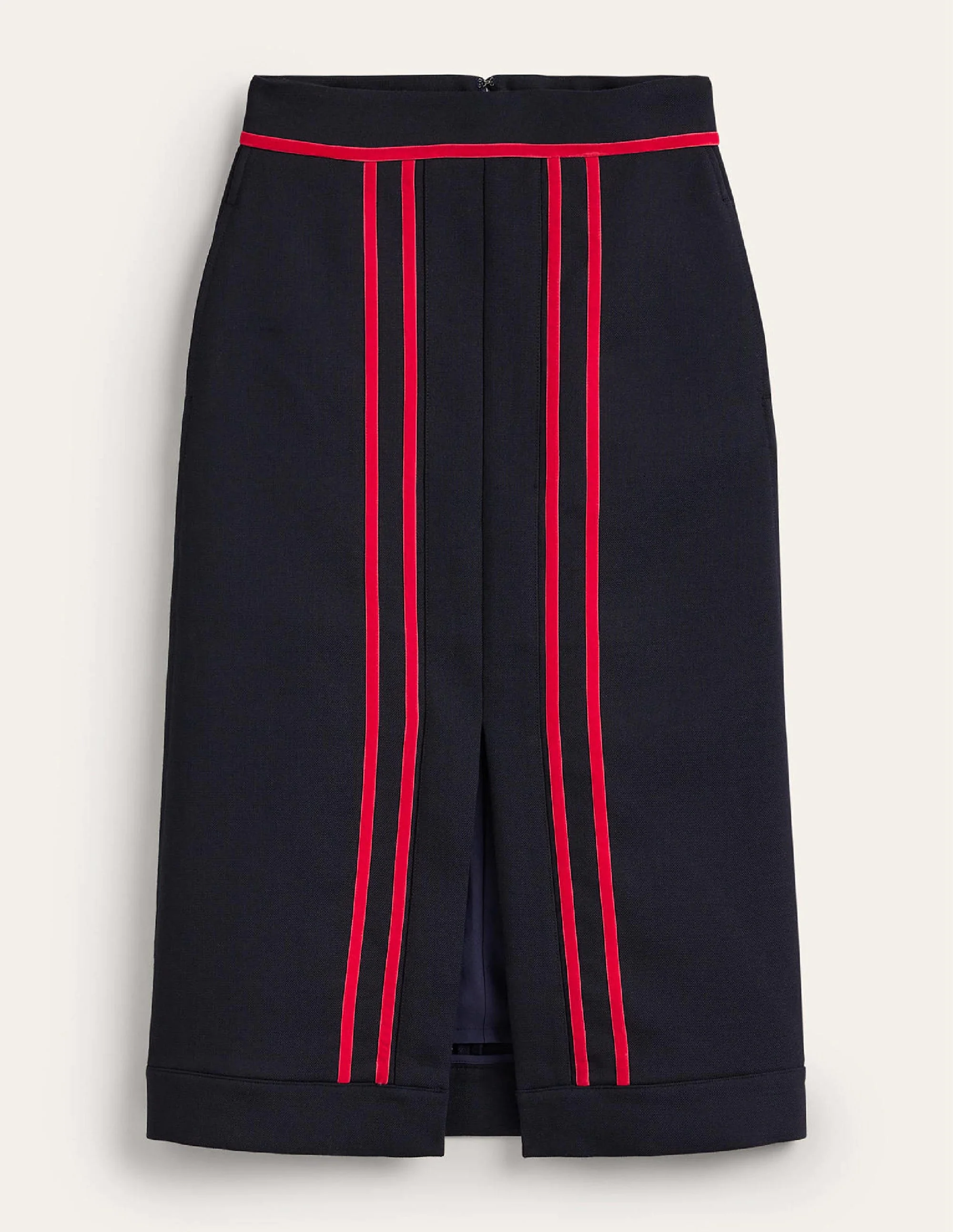 Cassandra Midi Skirt-Navy - Image 5
