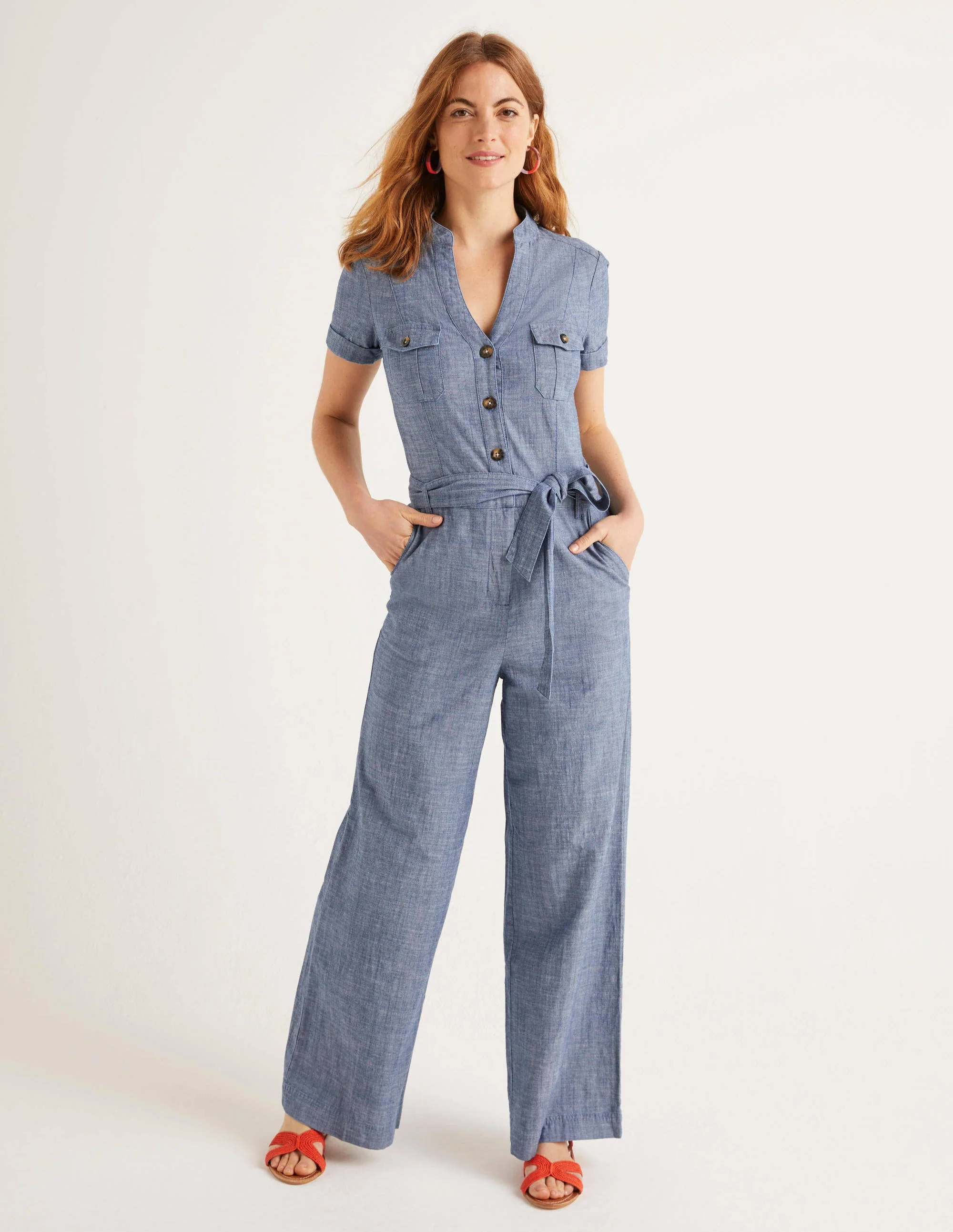 Cecily Jumpsuit-Chambray - Image 4