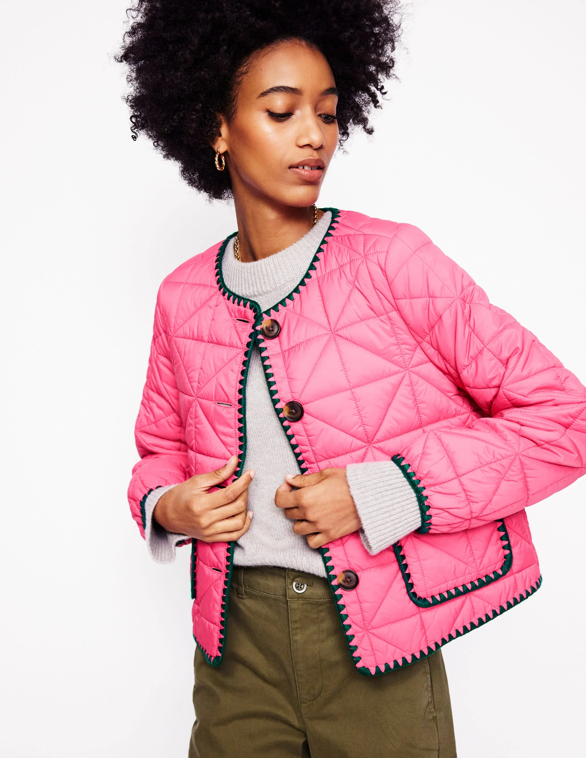 Chelsea Casual Jacket-Sorbet Pink - Image 2