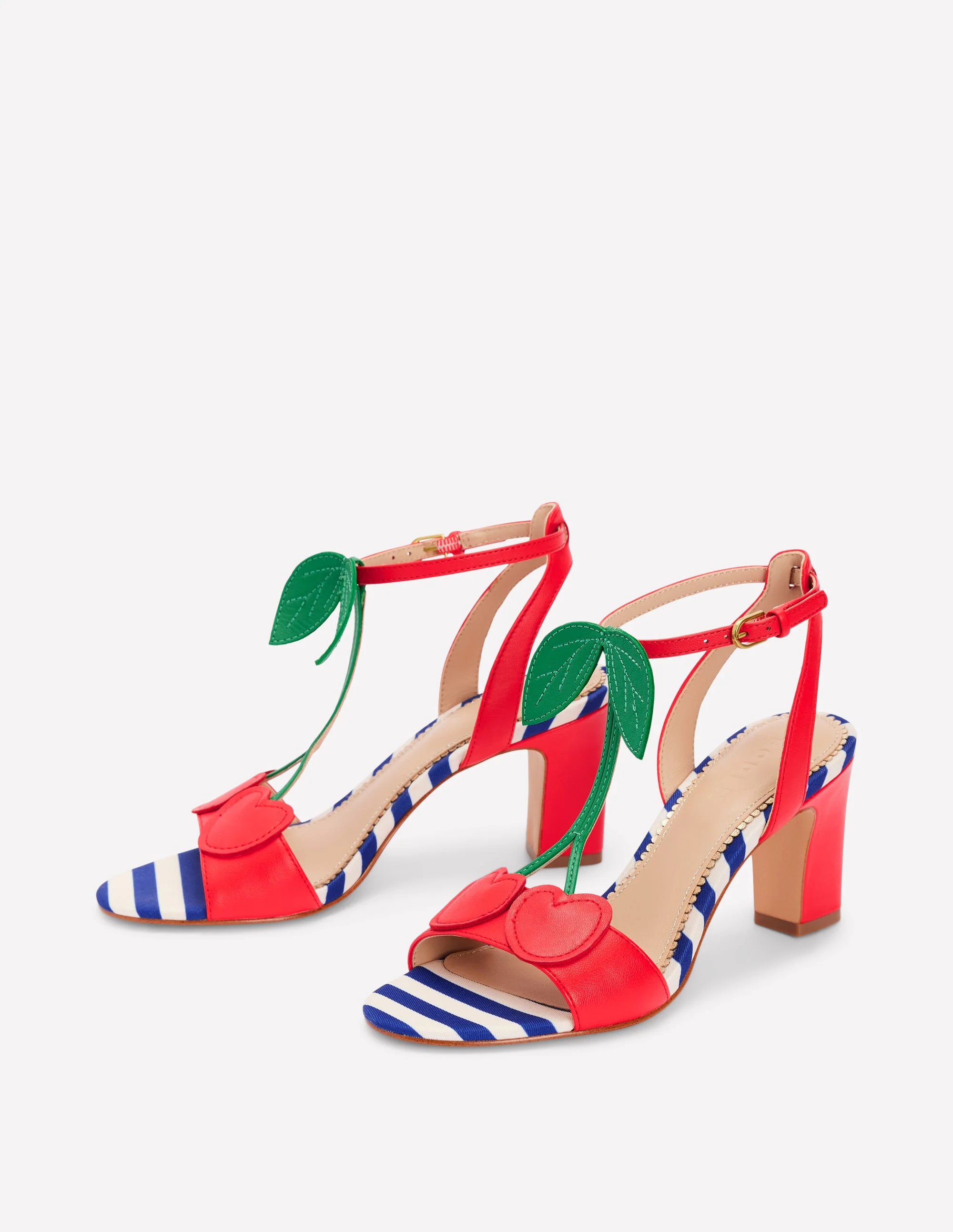 Cherry Heeled Sandal-Cherry - Image 3