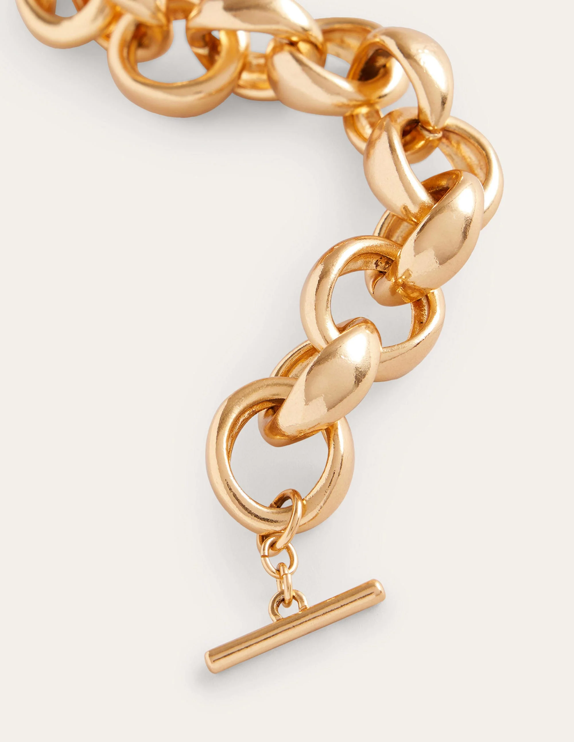 Chunky Chain Bracelet-Gold - Image 3