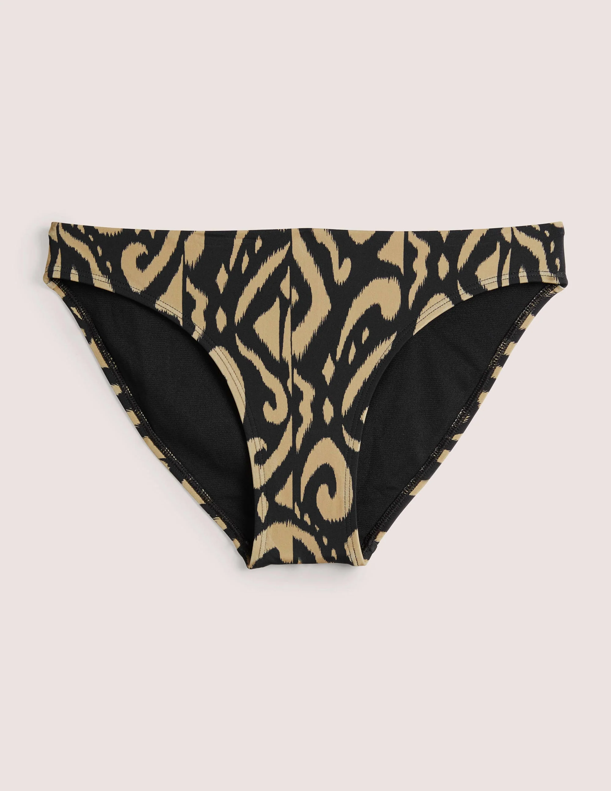 Classic Bikini Bottoms-Nero, Ikat - Image 4