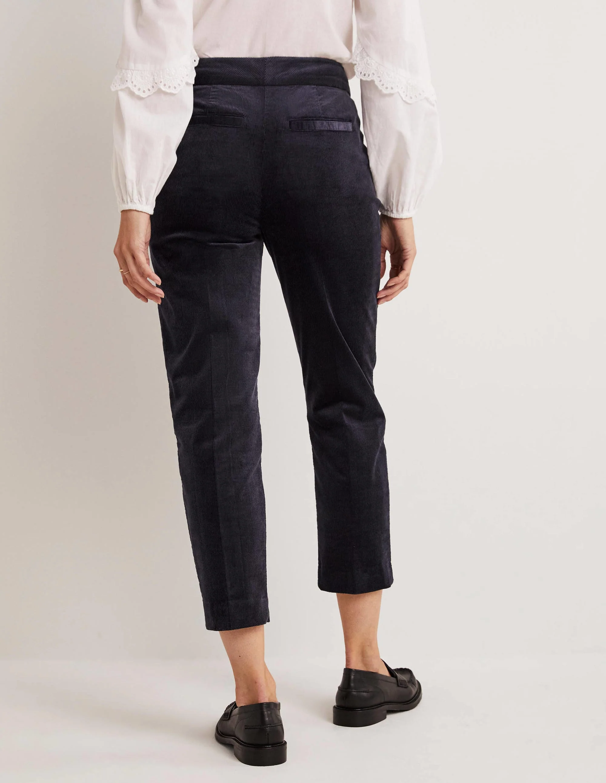 Classic Tapered Pants-Navy - Image 3