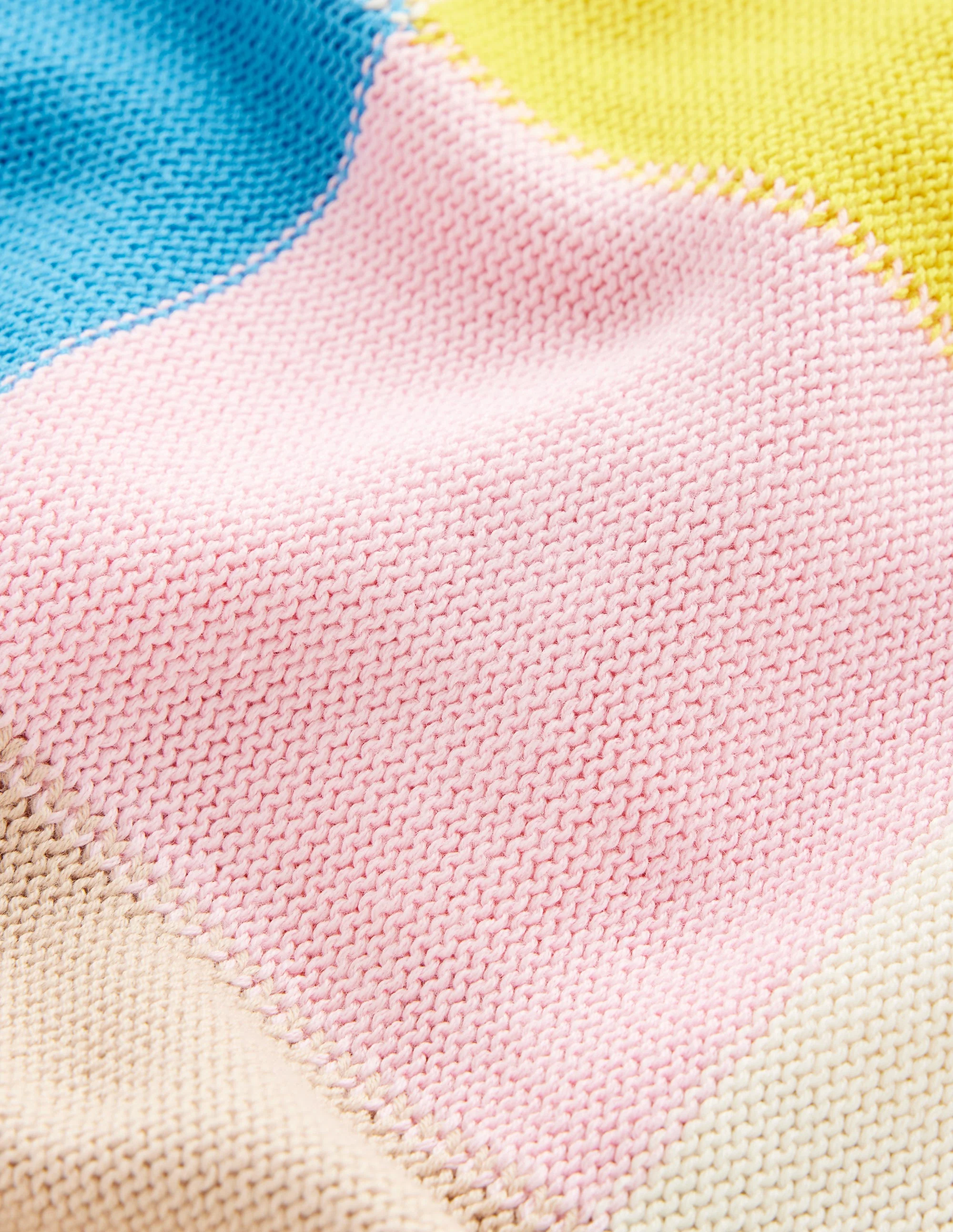Cotton Argyle Sweater-Multi, Check - Image 7