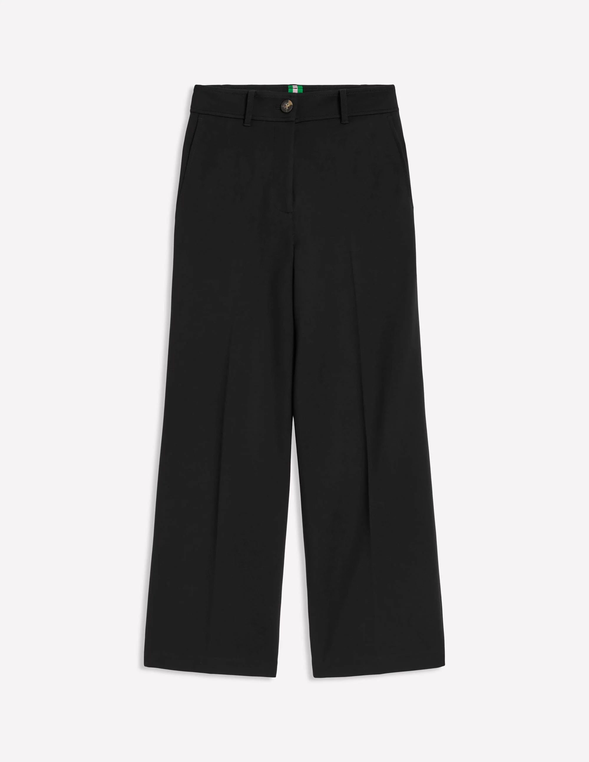 Cropped Ponte Pants-Black - Image 6