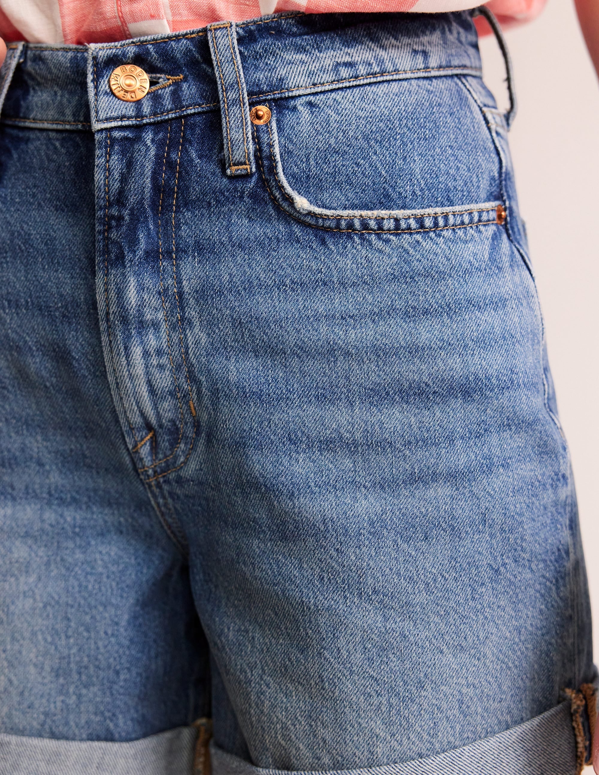 Denim Shorts-Mid Vintage - Image 5