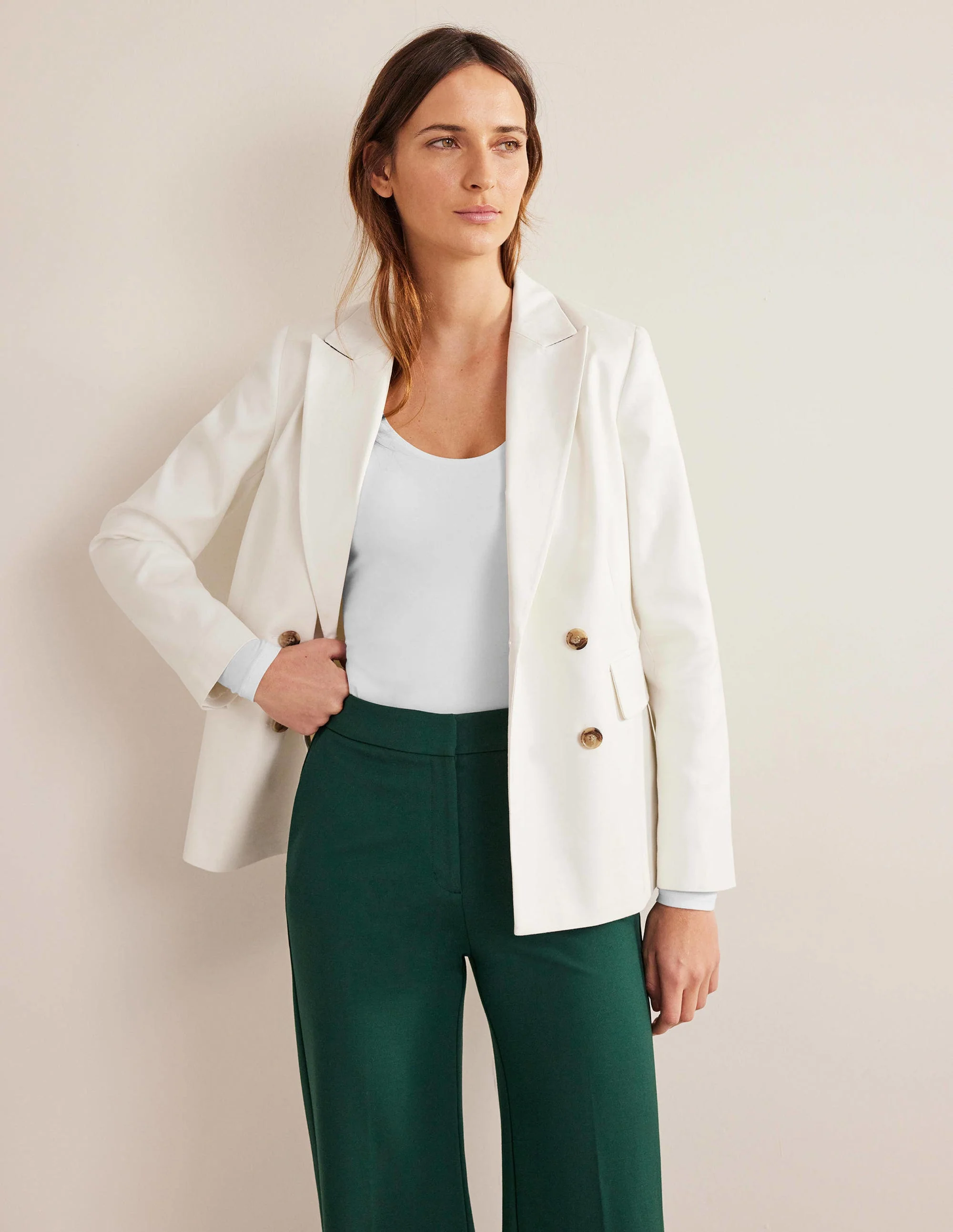 Double Layer Front Top-White - Image 4