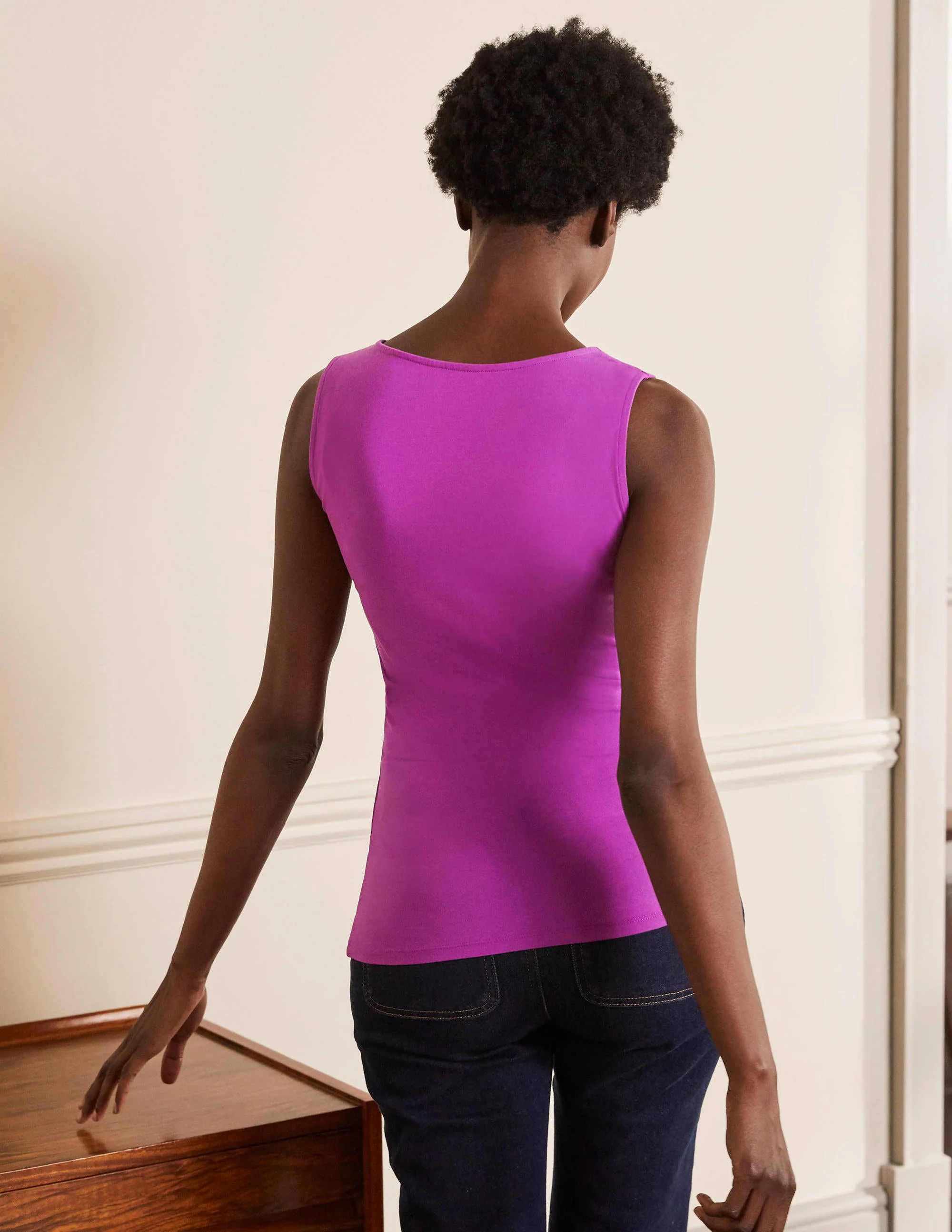 Double Layer Tank-Regal Purple - Image 2