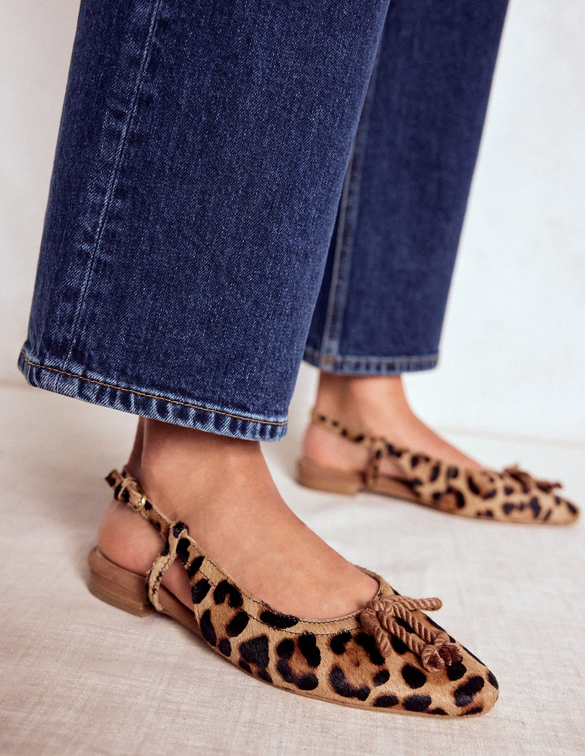 Easy Slingback Flats-Classic Leopard - Image 2