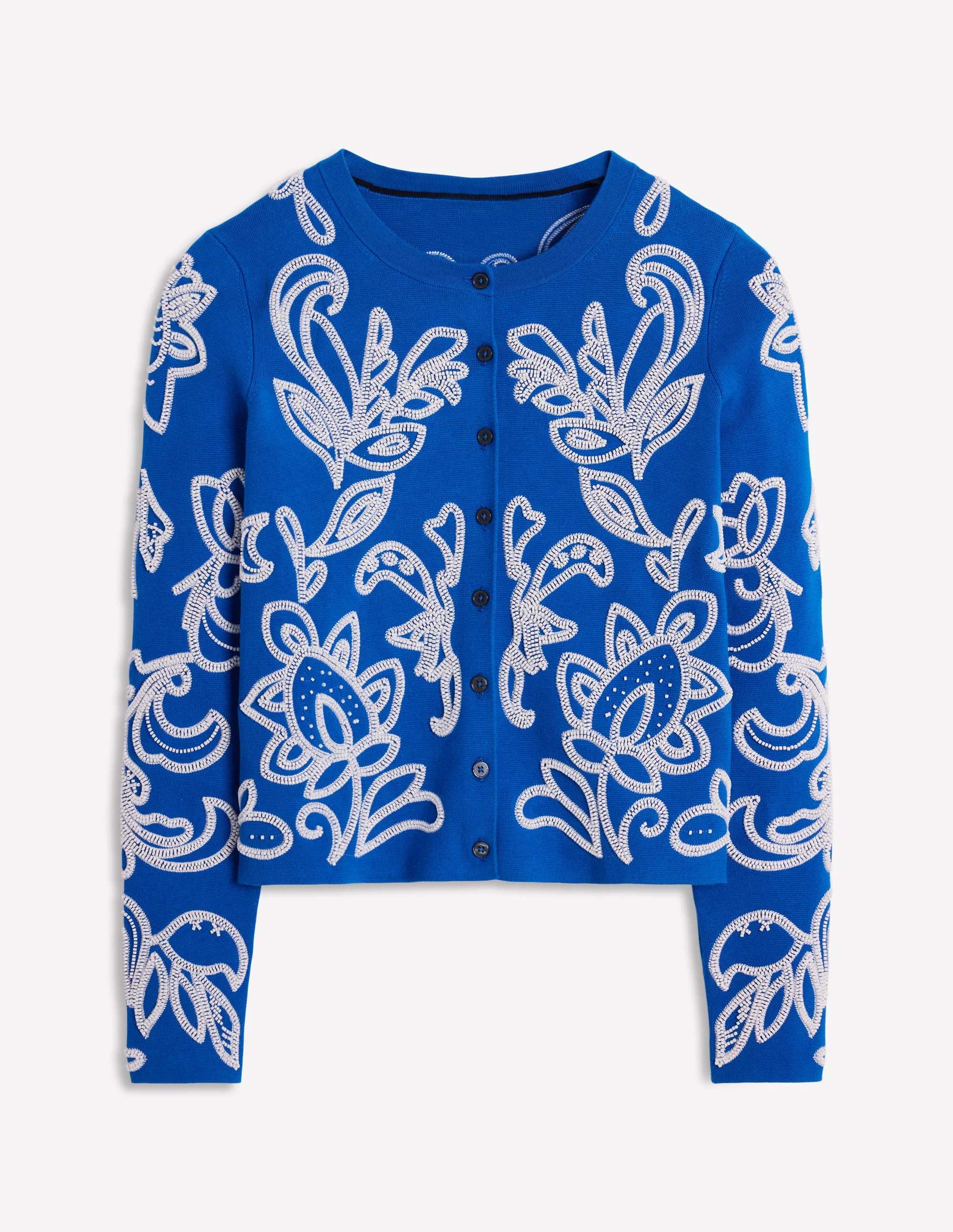 Embellished Cardigan-Gallery Blue - Image 8
