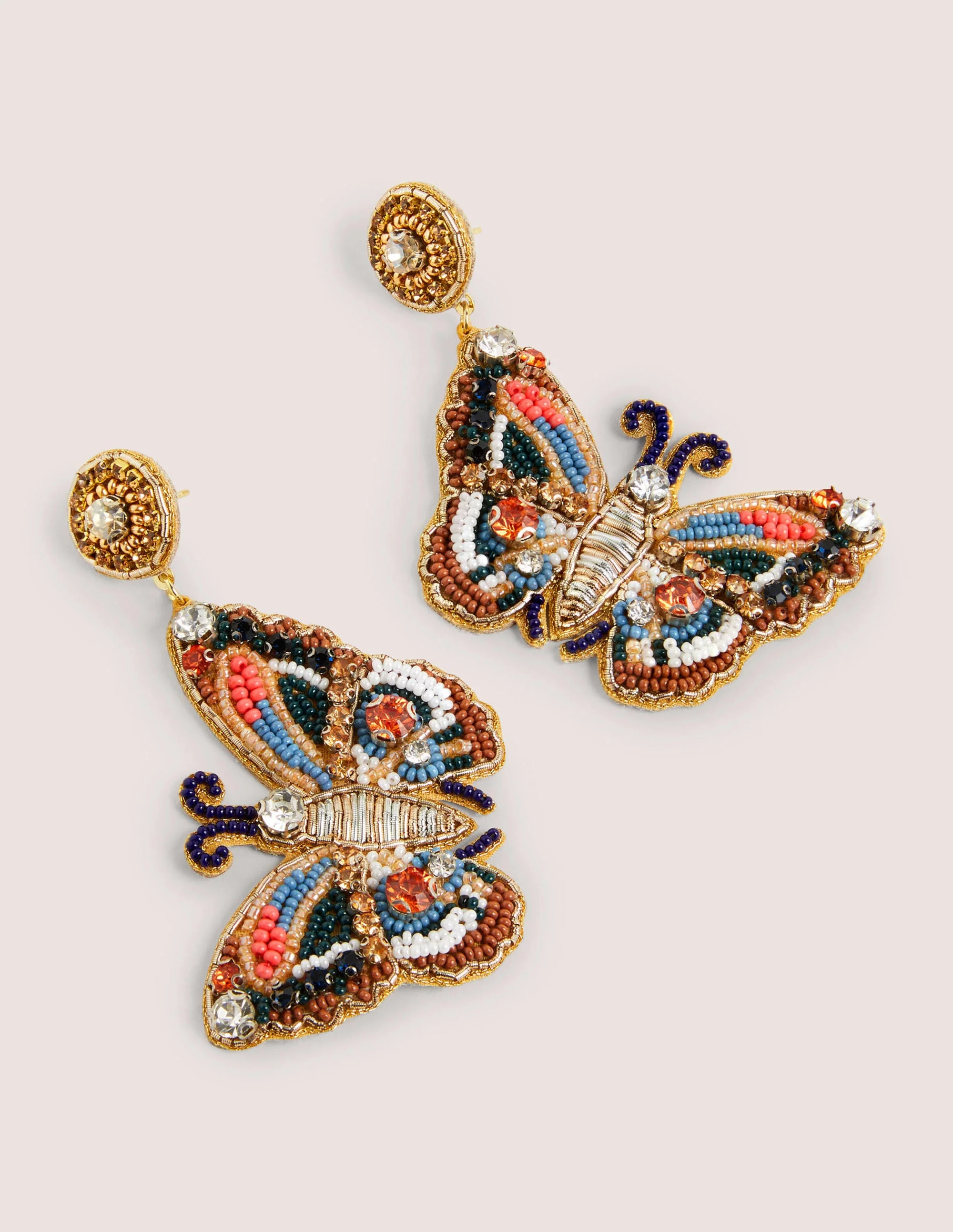 Embellished Earrings-Butterfly