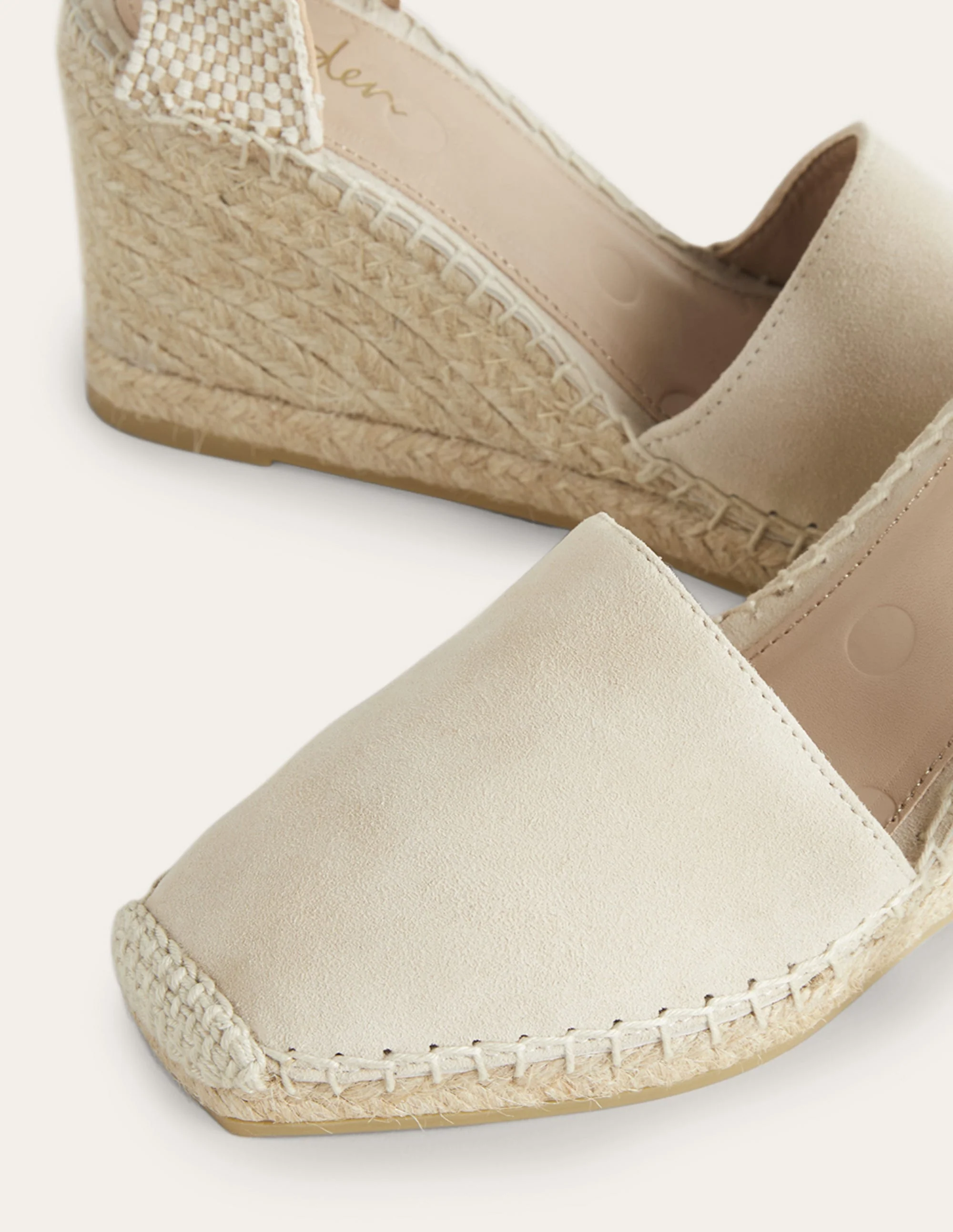 Esme Espadrille Wedges-Oatmeal - Image 3