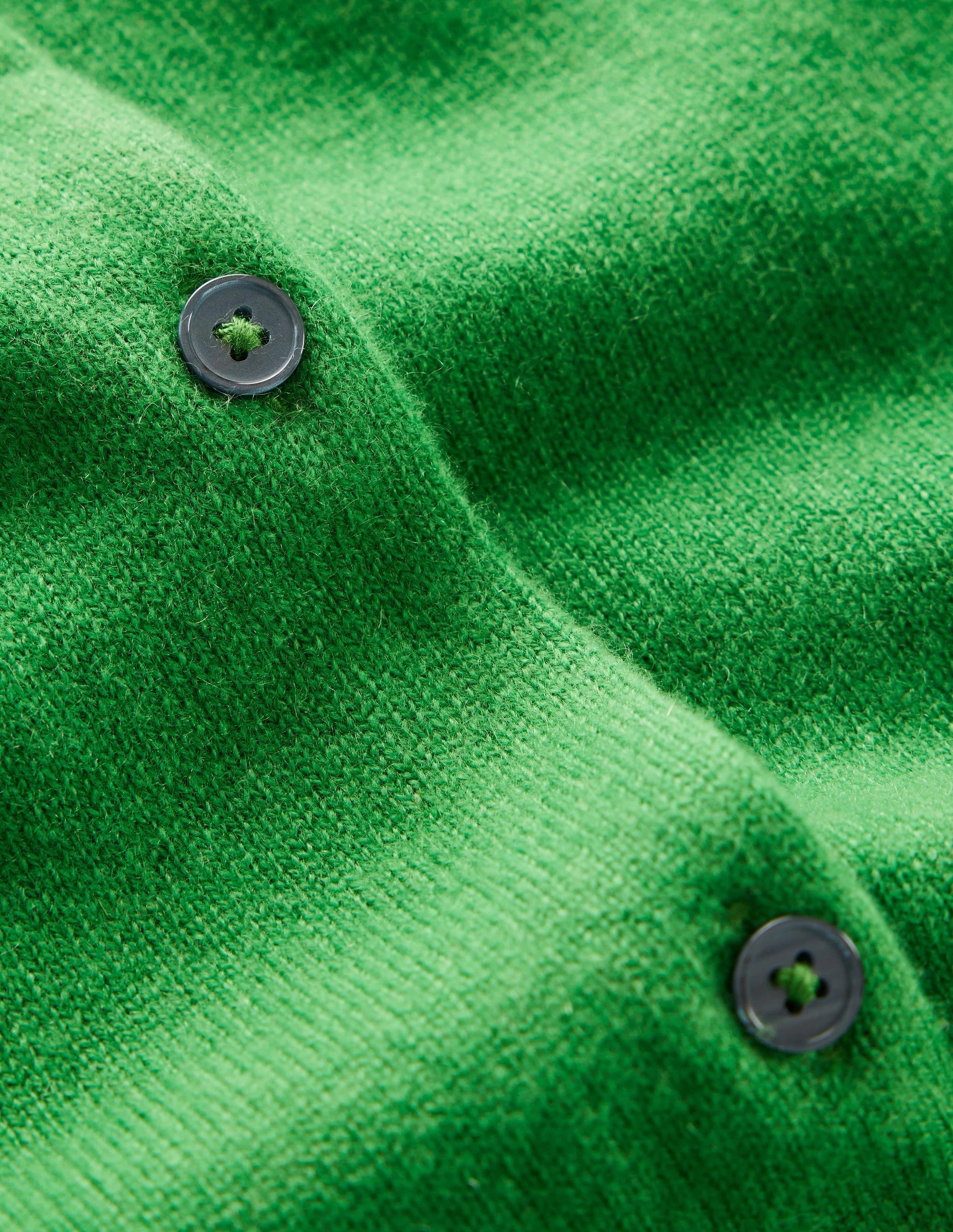 Eva Cashmere Crew Cardigan-Paradise Green - Image 7