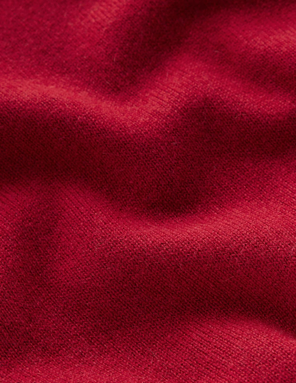 Eva Cashmere Crew Neck Sweater-Red Liquorice - Image 7