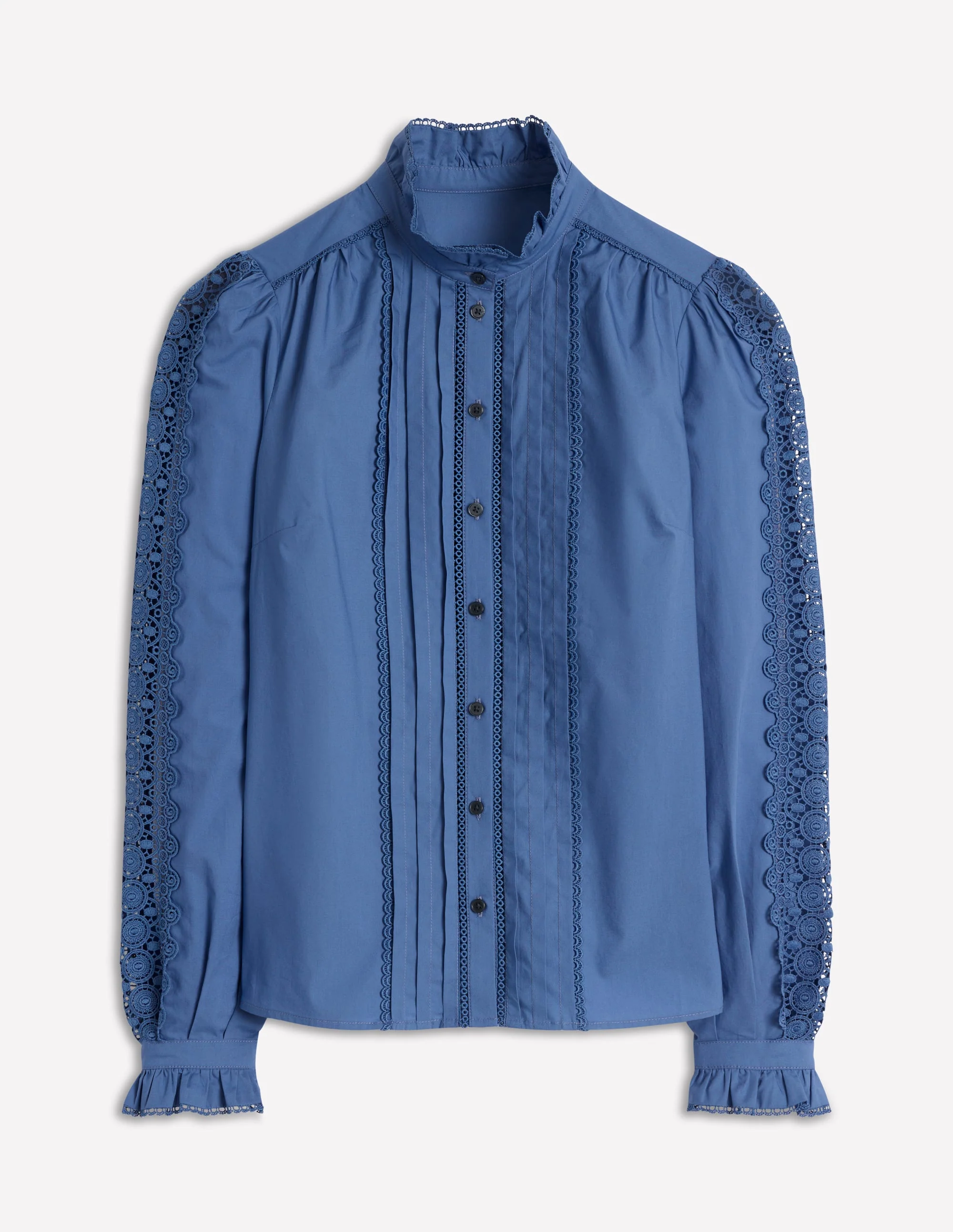 Felicity Lace Blouse-Blue River - Image 9