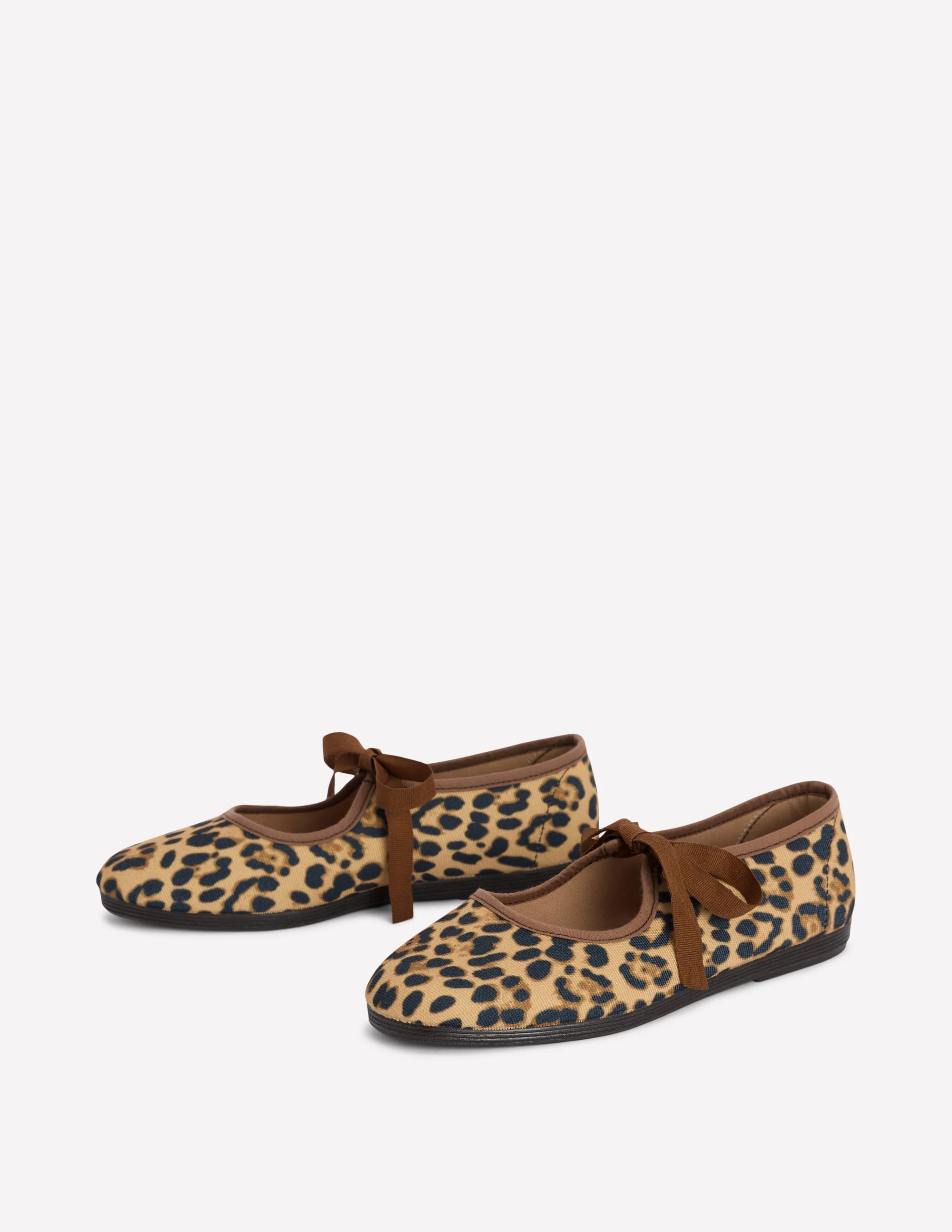 Flexi Tie Mary Jane-Leopard - Image 4