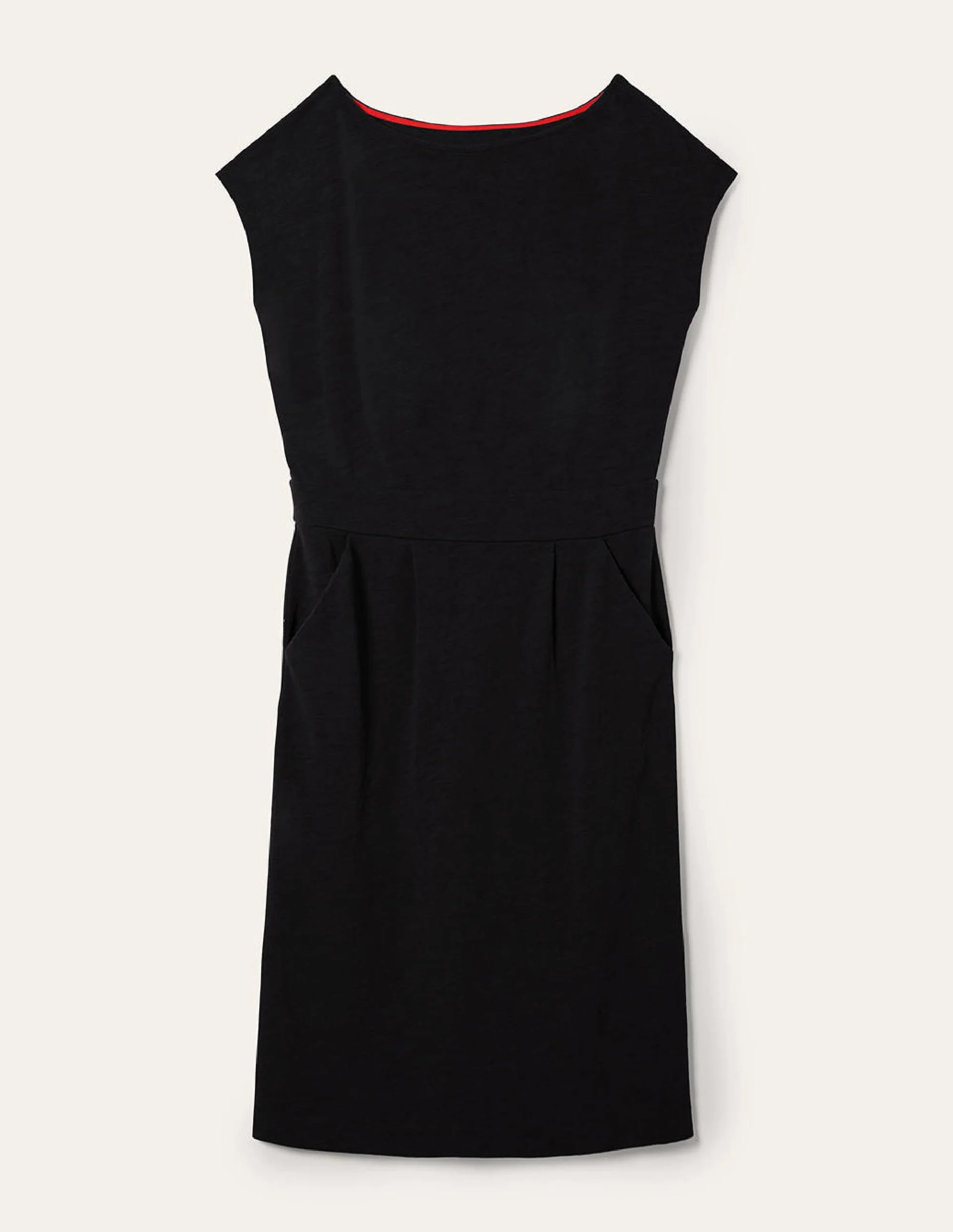 Florrie Jersey Dress-Black - Image 6