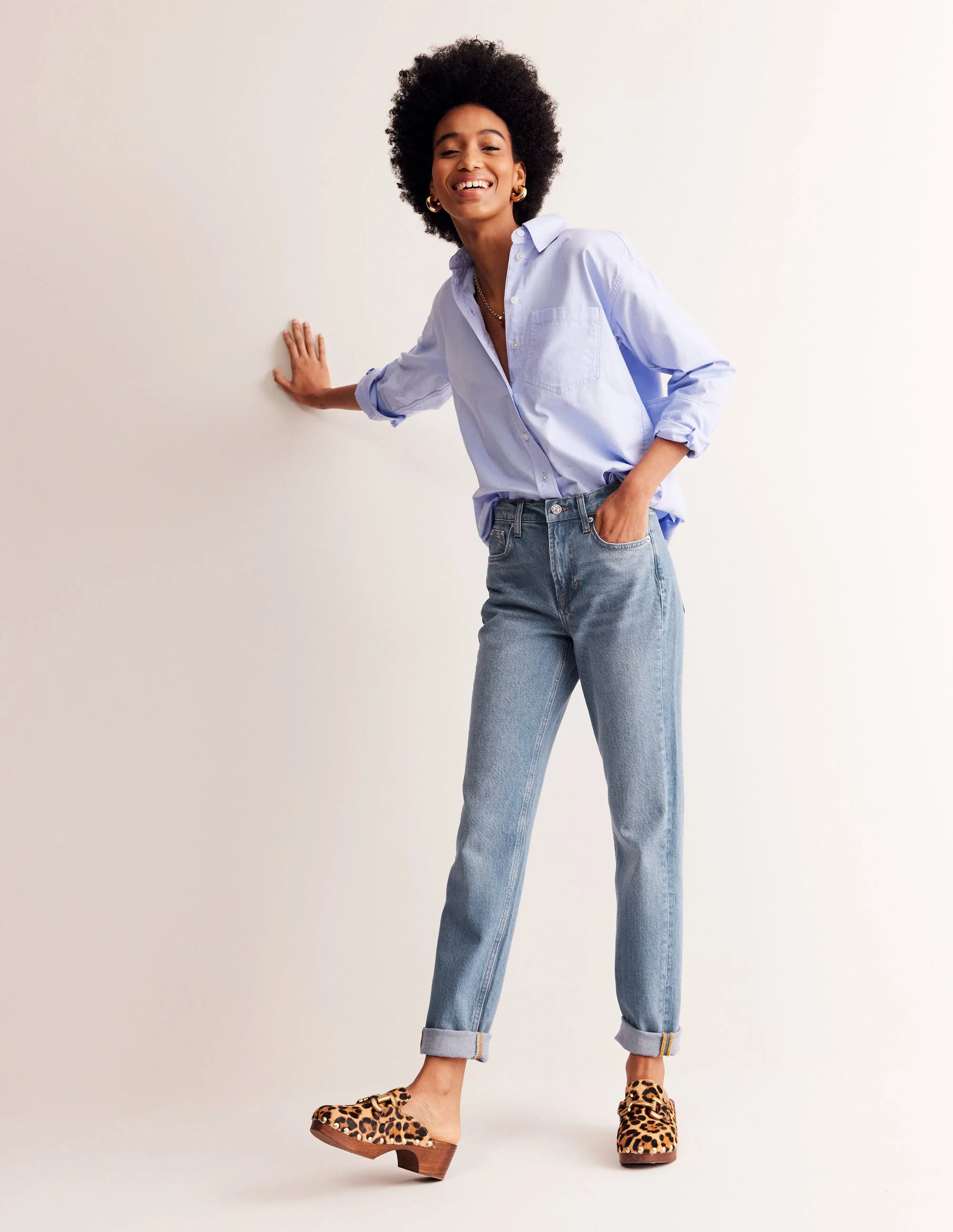 Girlfriend Jean-Light Vintage
