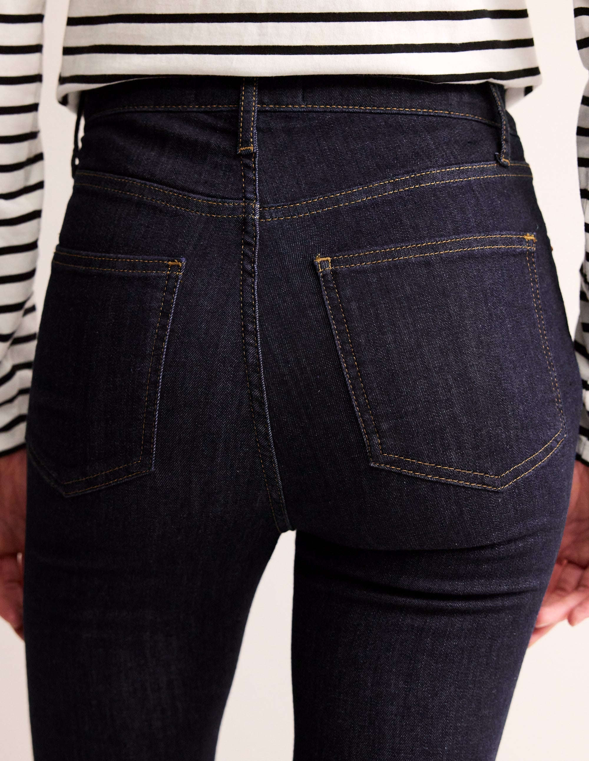 High Rise Skinny Jeans-Indigo - Image 2
