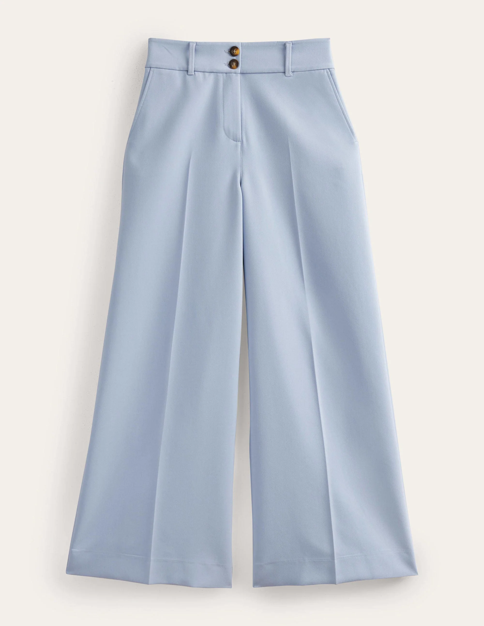 High Rise Wide Leg Pants-Blue Blizzard - Image 7