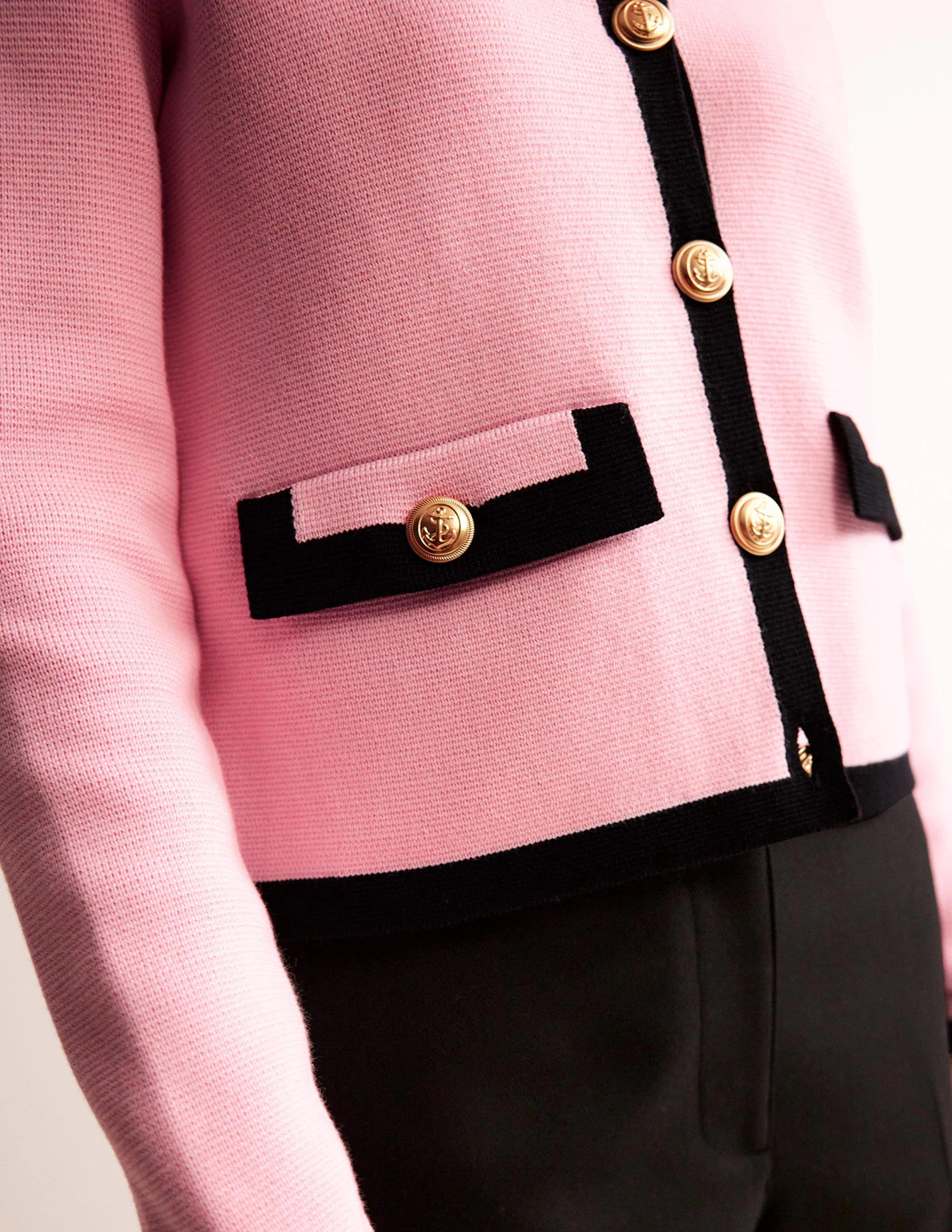 Holly Knitted Jacket-Spring Blossom Pink - Image 3